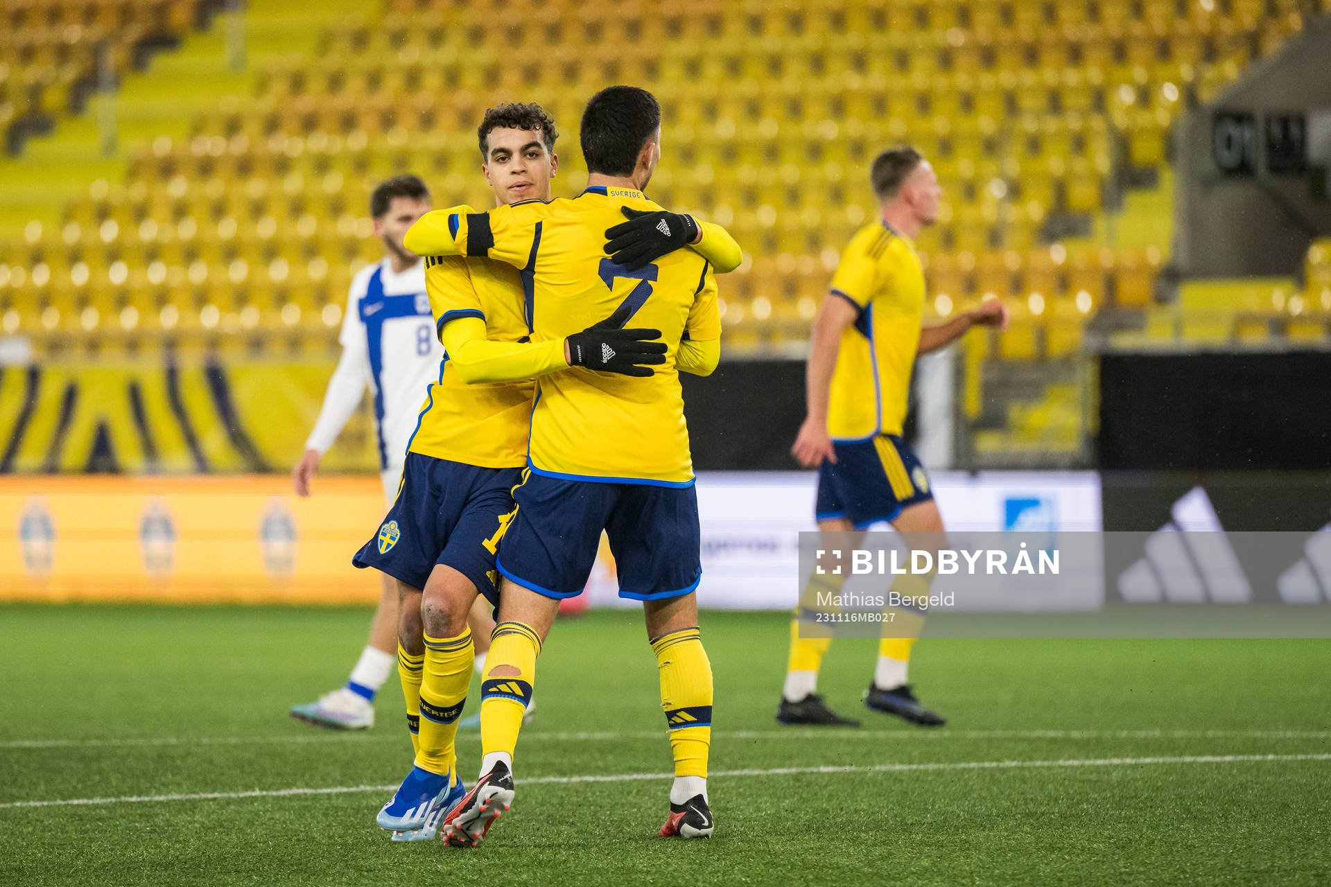Of sverige Yasin Ayari and Roony Bardghji of Sweden
