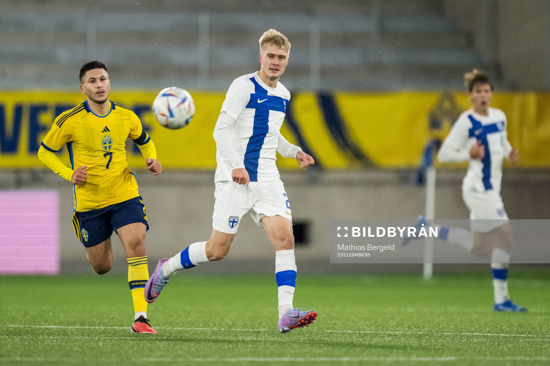 Roony Bardghji of Sweden and Rony Jansson of Finland