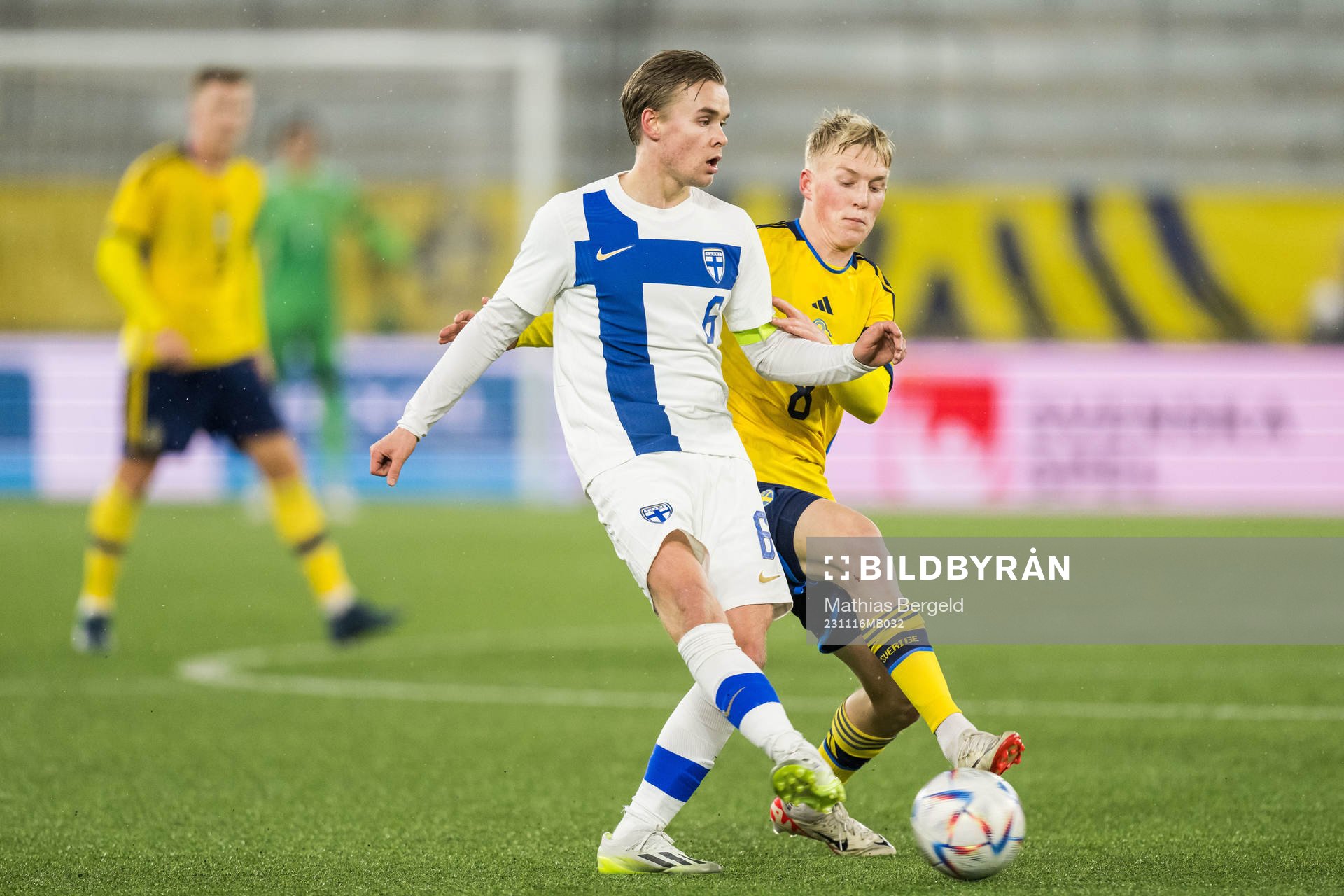 Santeri Väänänen of Finland and Melker Widell of Sweden