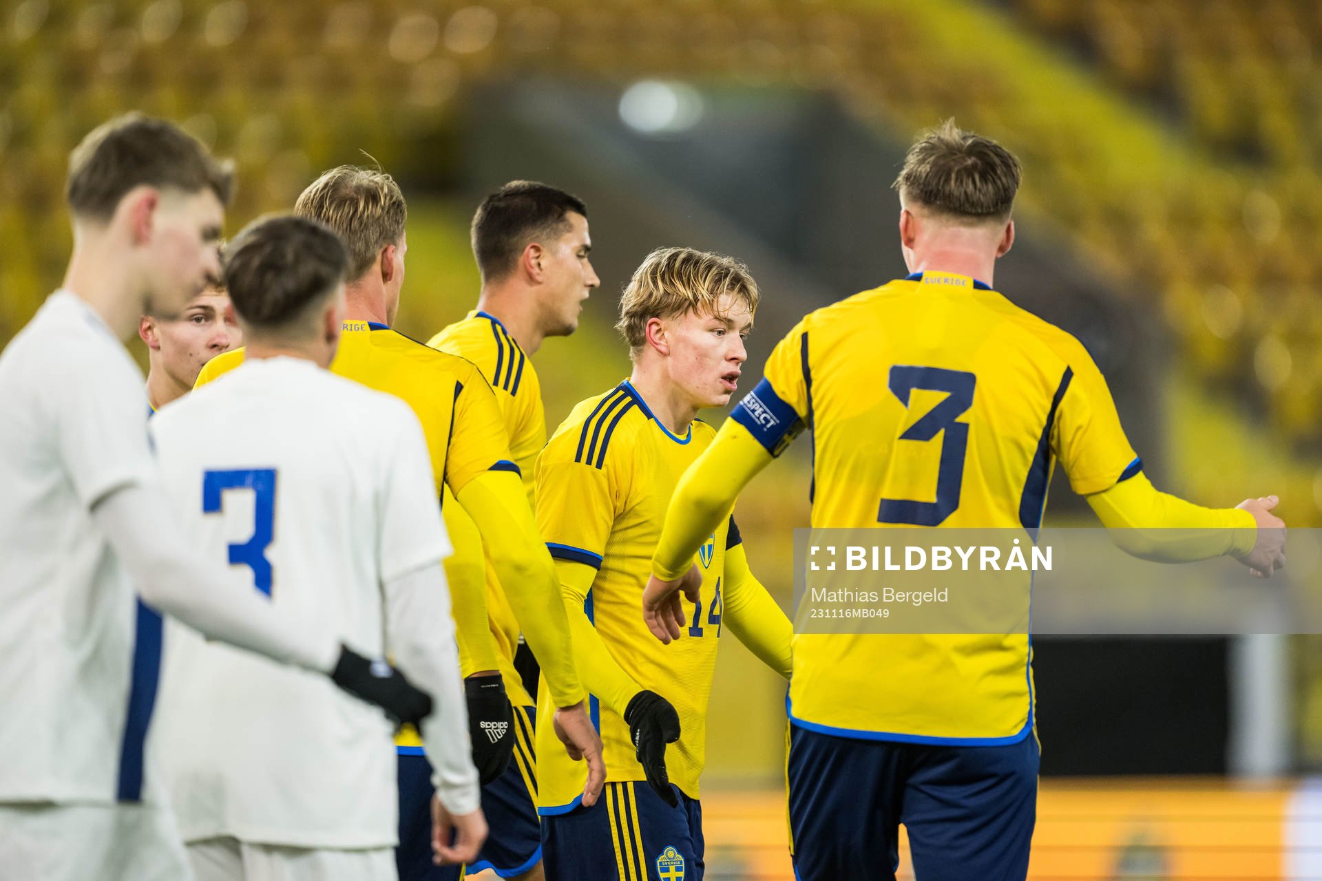 Daniel Svensson of Sweden celebrates
