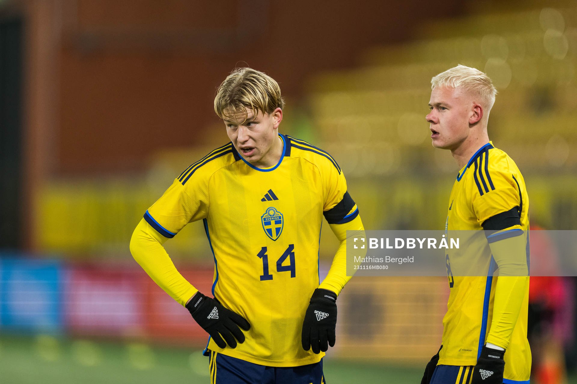Daniel Svensson and Otto Rosengren of Sweden