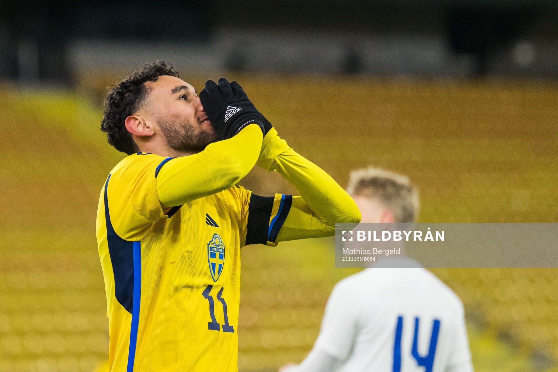 Joakim Persson of Sweden looks dejected