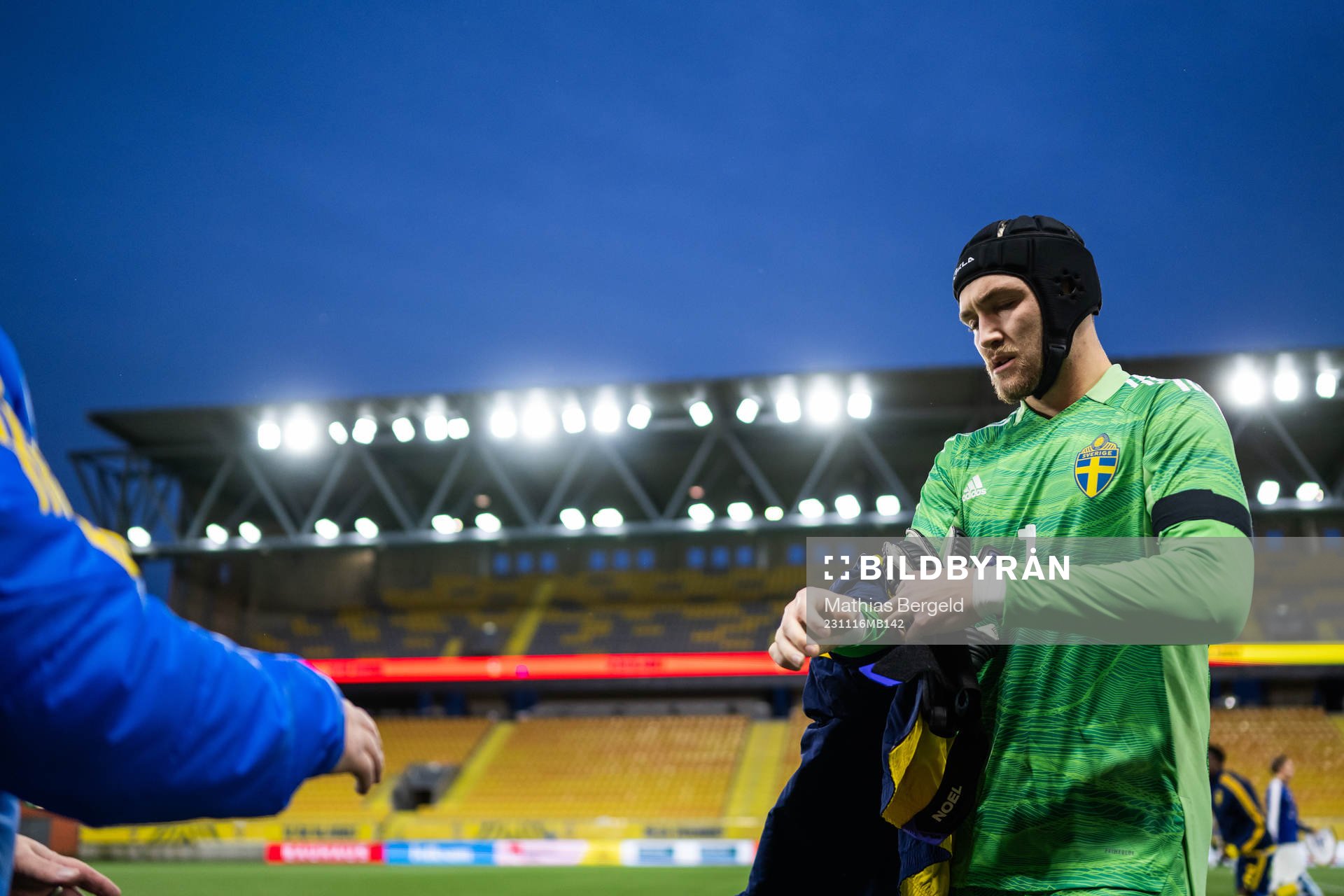 goalkeeper Noel Törnqvist of Sweden