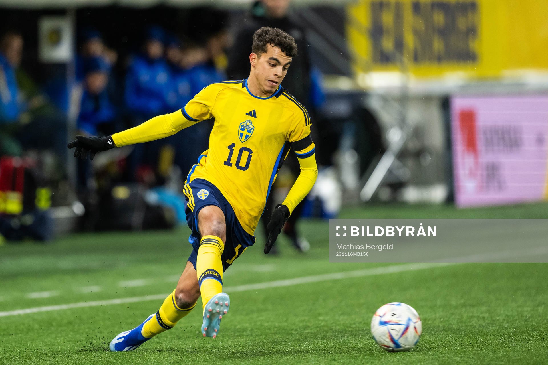 Yasin Ayari of Sweden