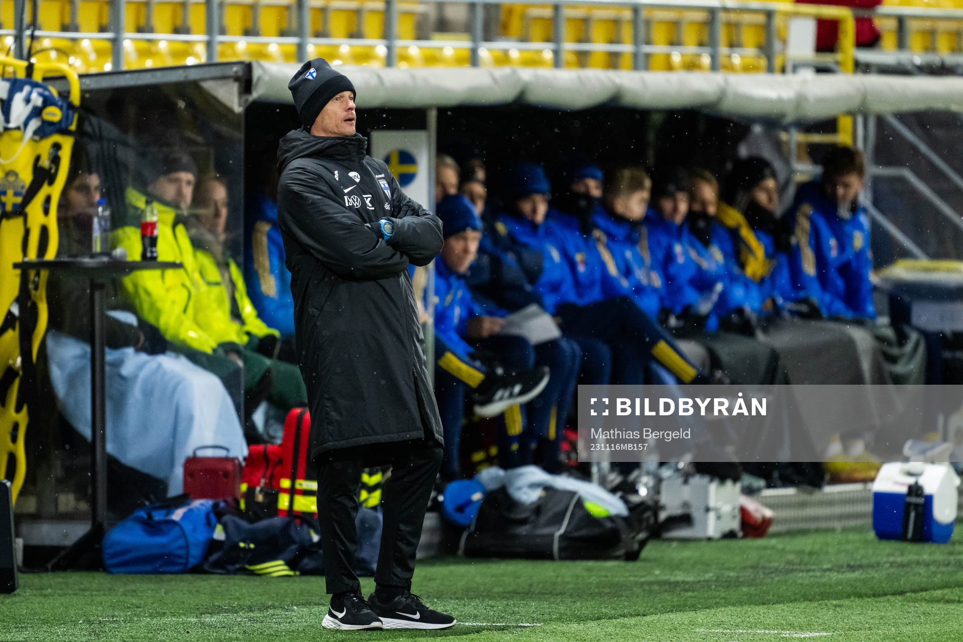 Head coach Mika Lehkosuo of Finland