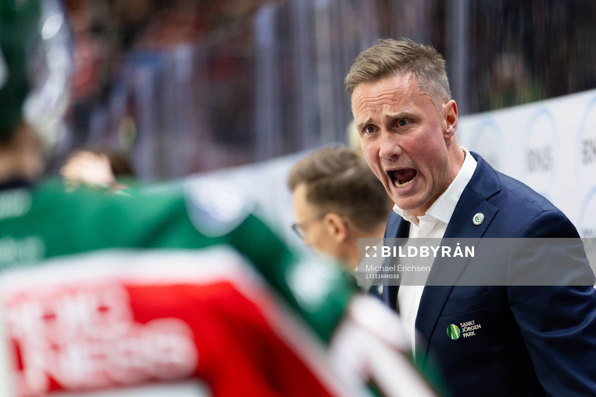 Frölundas tränare Roger Rönnberg