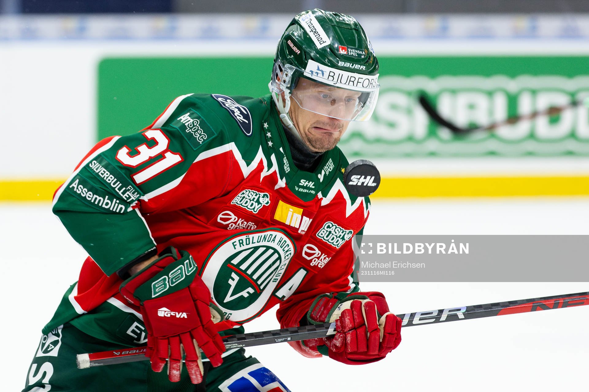 Frölundas Nicklas Lasu