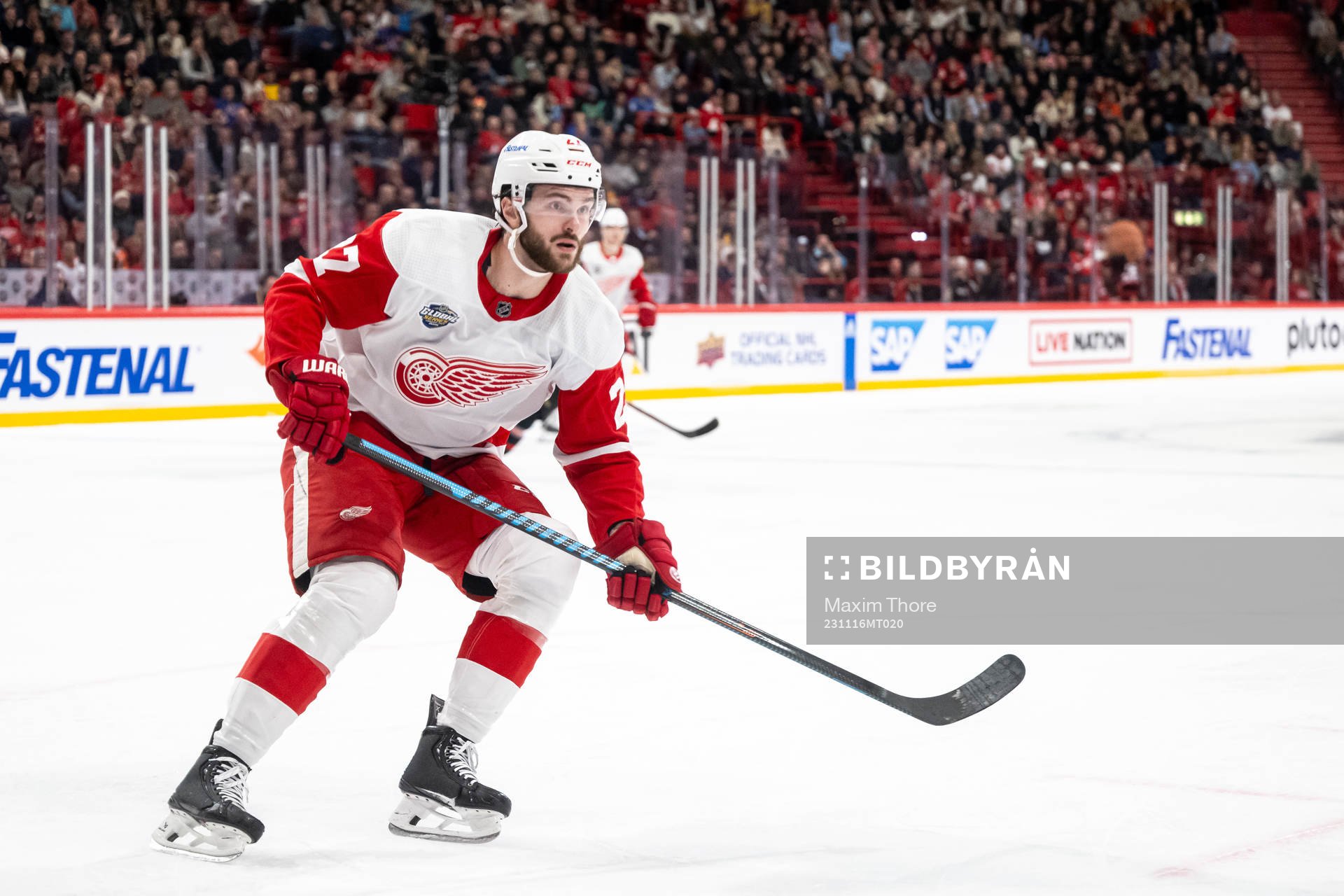 Michael Rasmussen of Detroit Red Wings