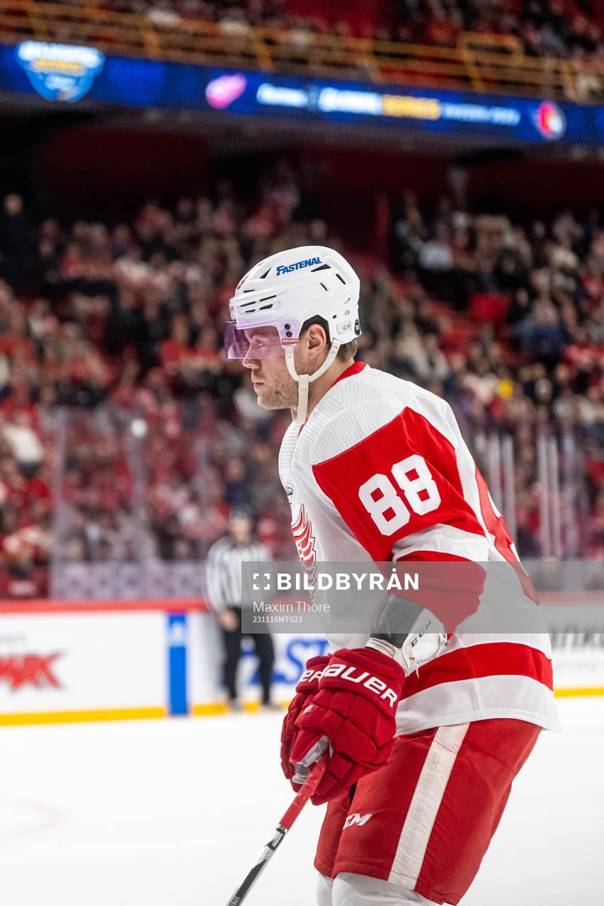 Daniel Sprong of Detroit Red Wings
