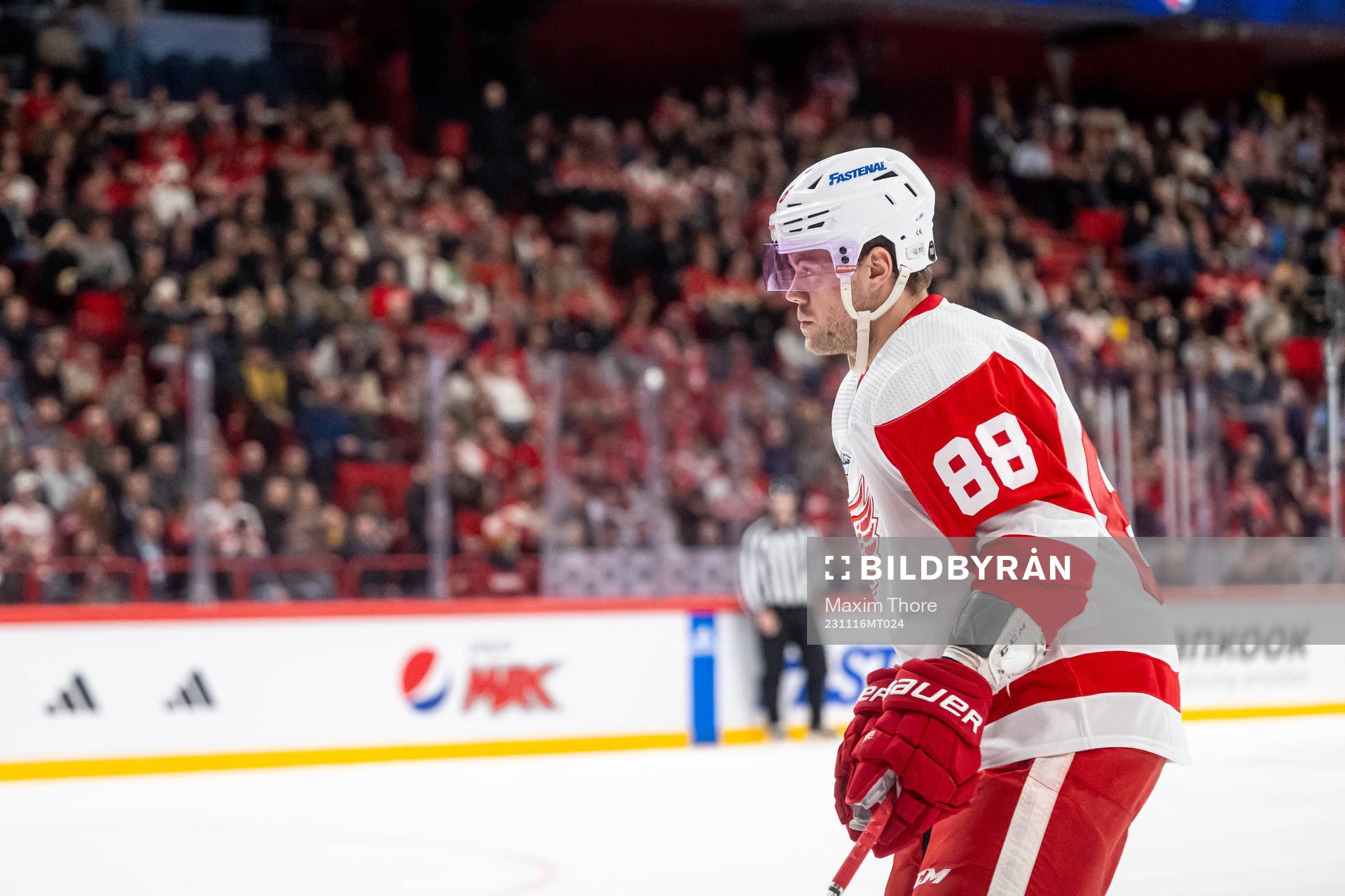 Daniel Sprong of Detroit Red Wings