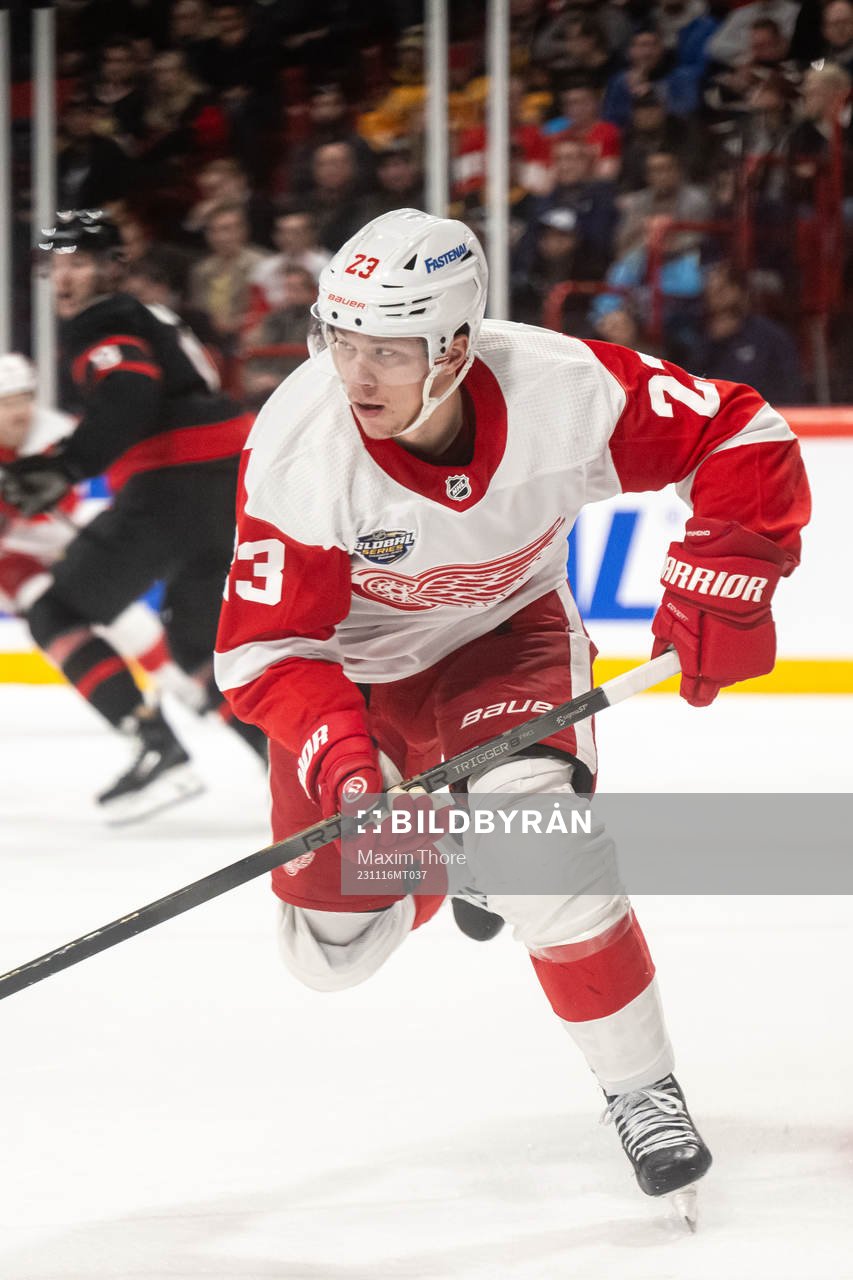 Lucas Raymond of Detroit Red Wings