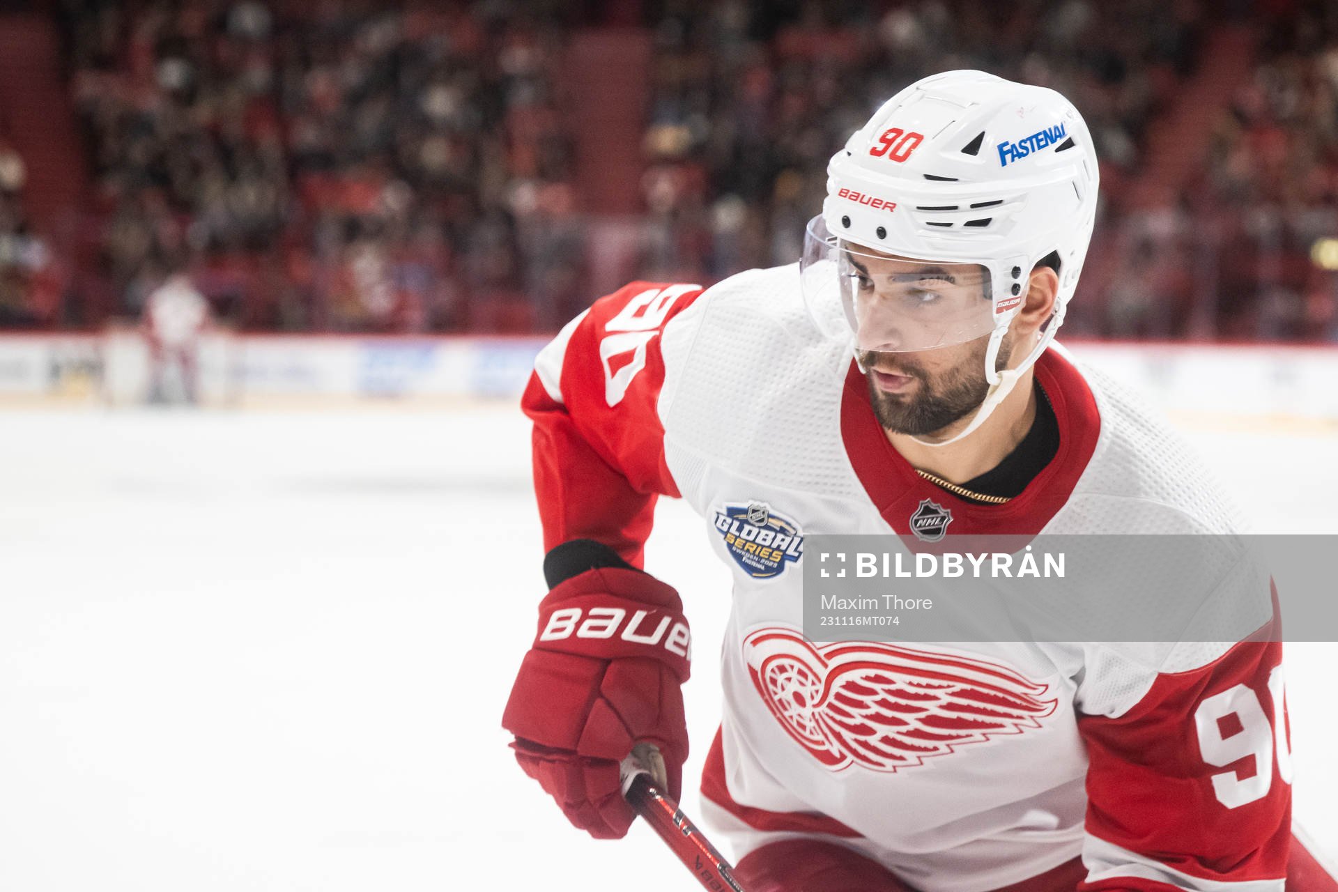 Joe Veleno of Detroit Red Wings