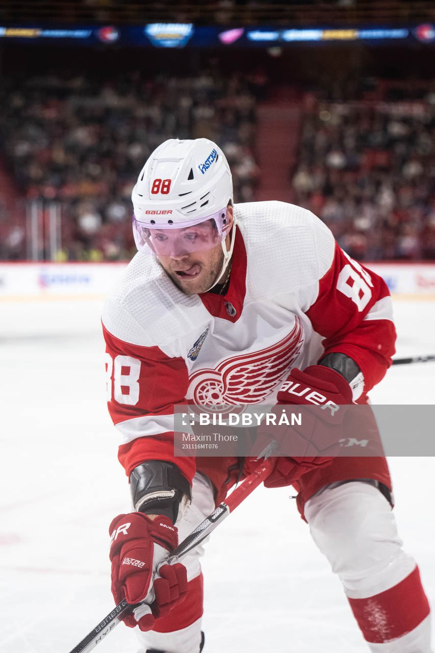 Daniel Sprong of Detroit Red Wings
