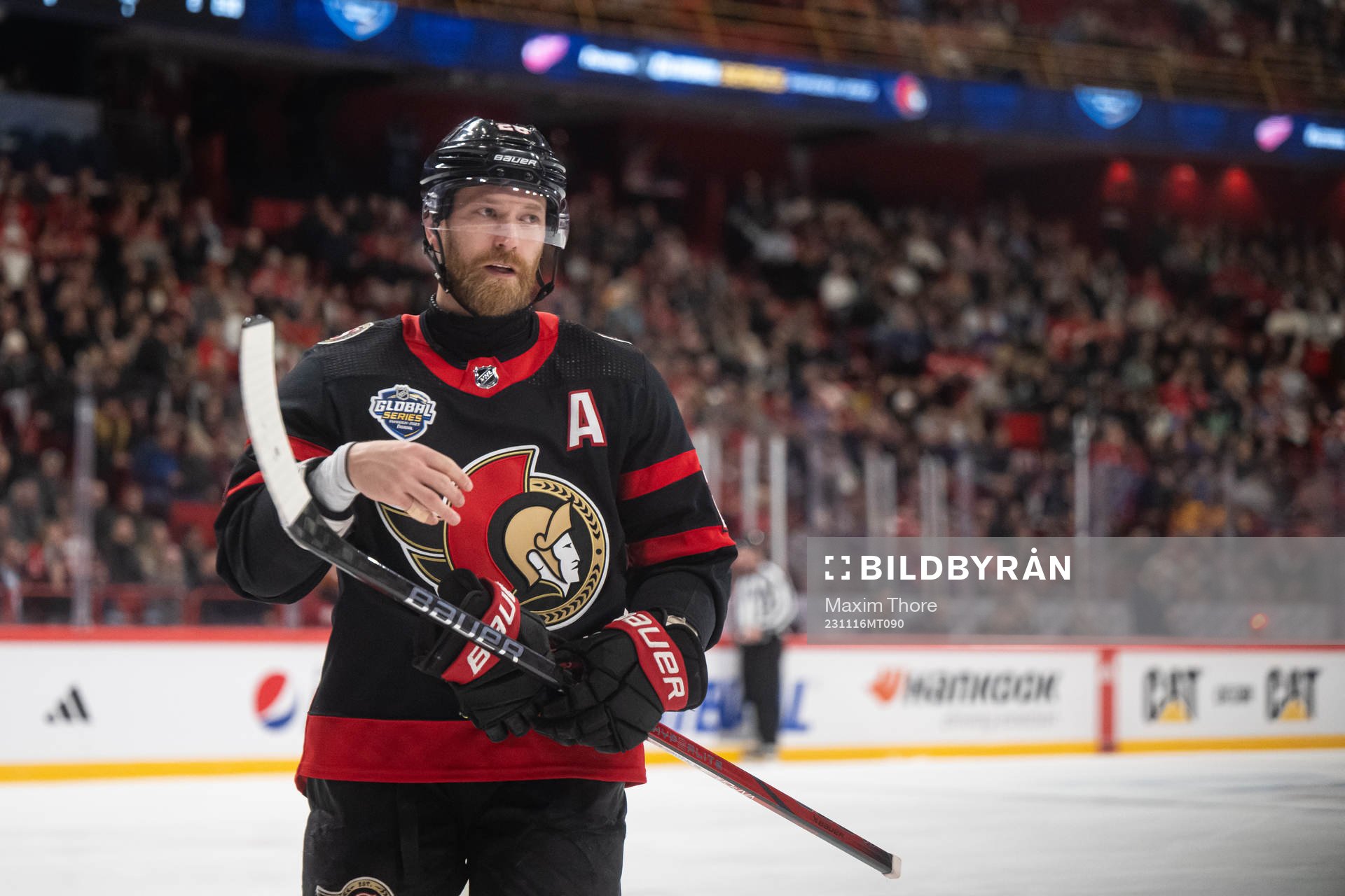 Claude Giroux of Ottawa Senators