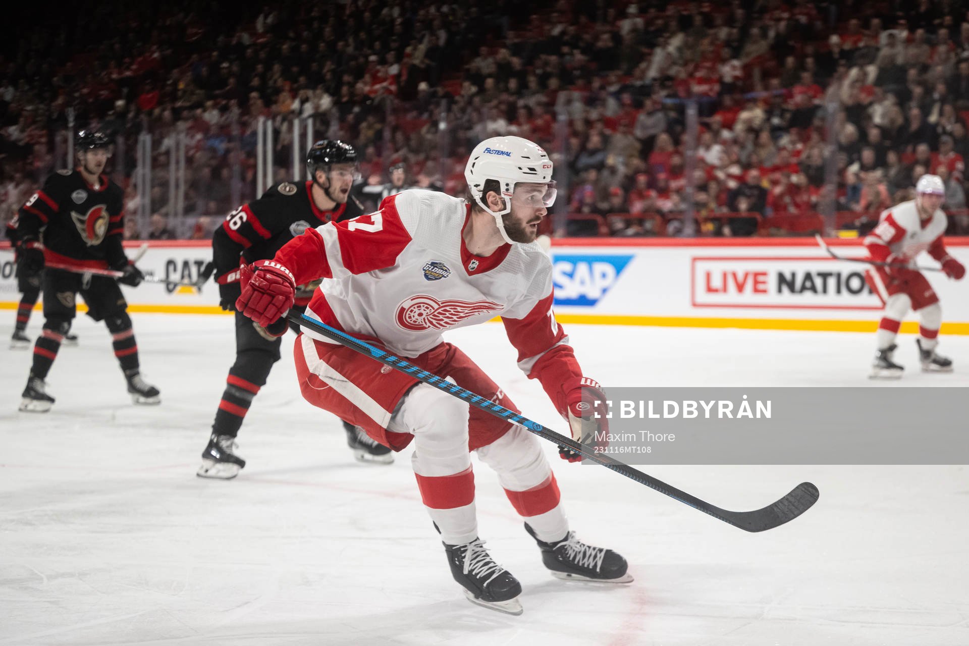 Michael Rasmussen of Detroit Red Wings