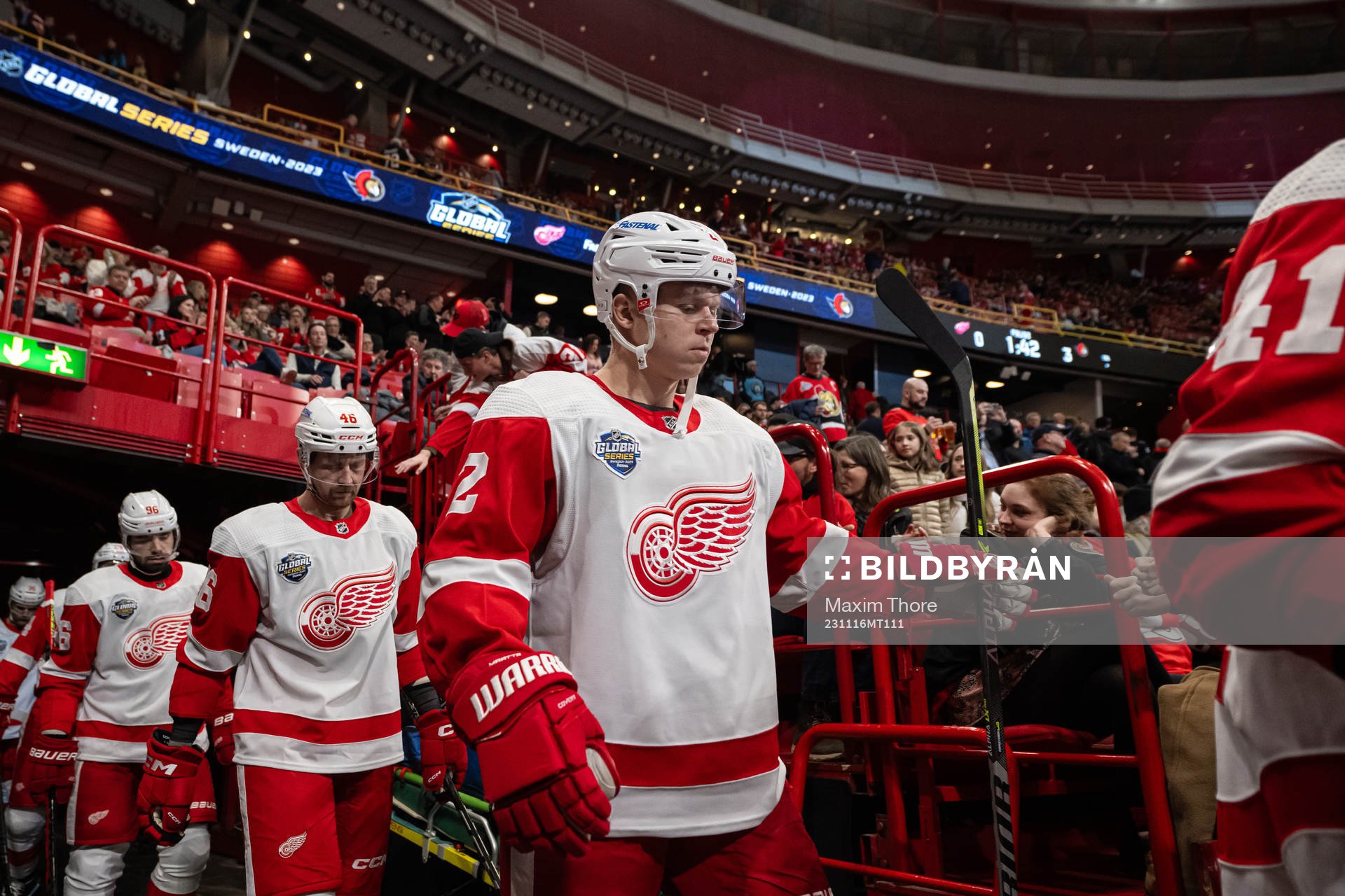 Olli Määttä of Detroit Red Wings