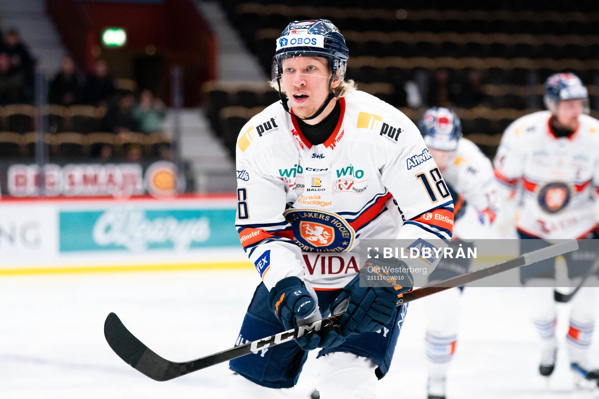 Växjös Marcus Sylvegård jublar