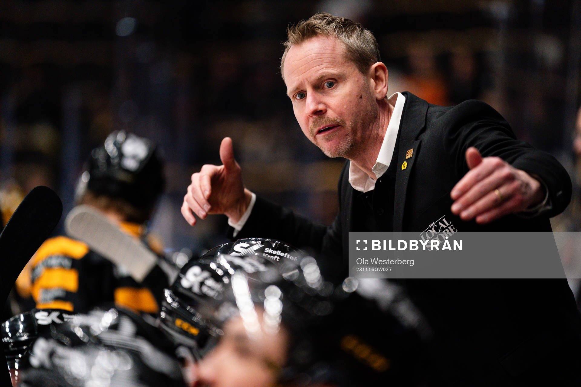 Skellefteås tränare Robert Ohlsson