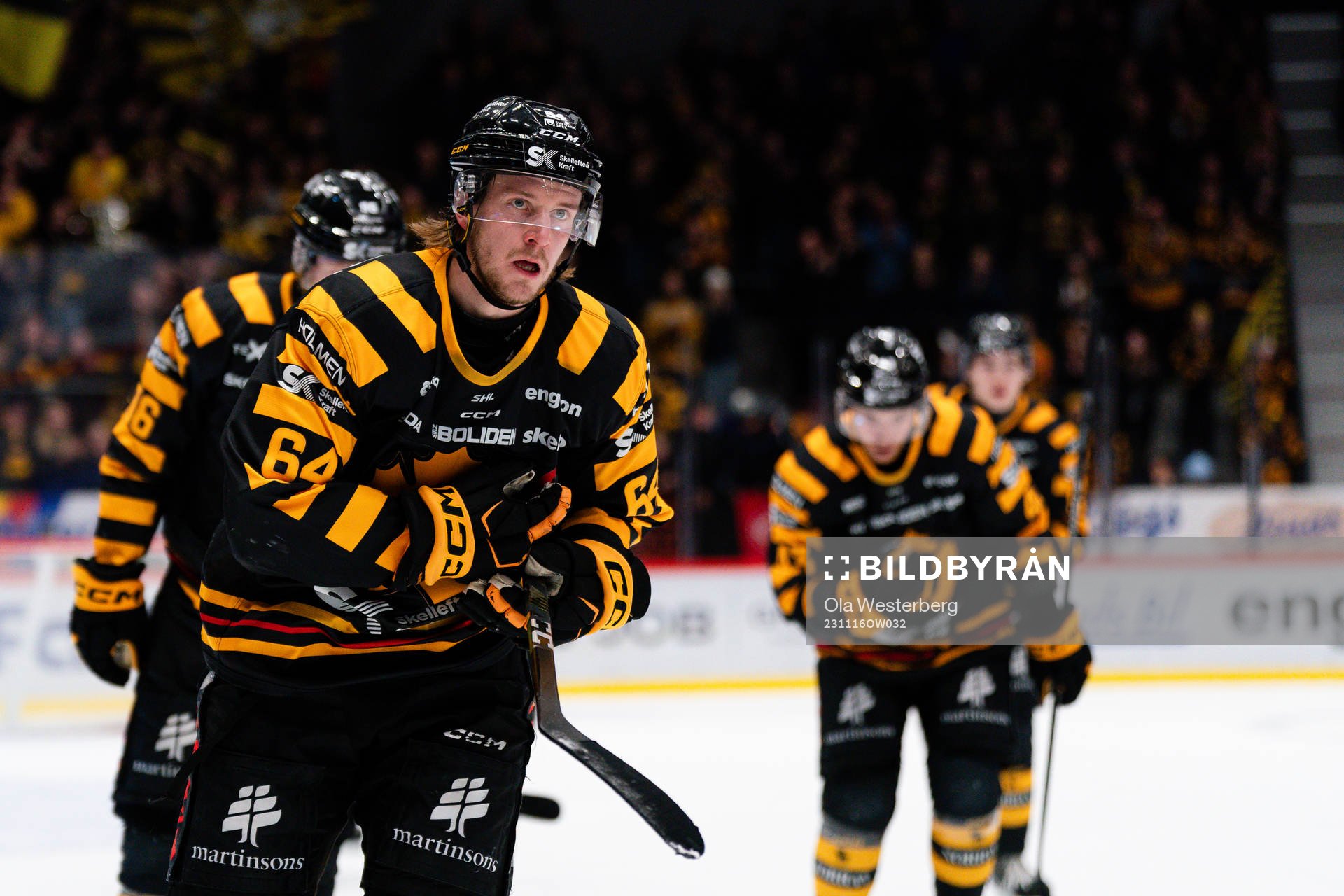 Skellefteås Jonathan Pudas jublar