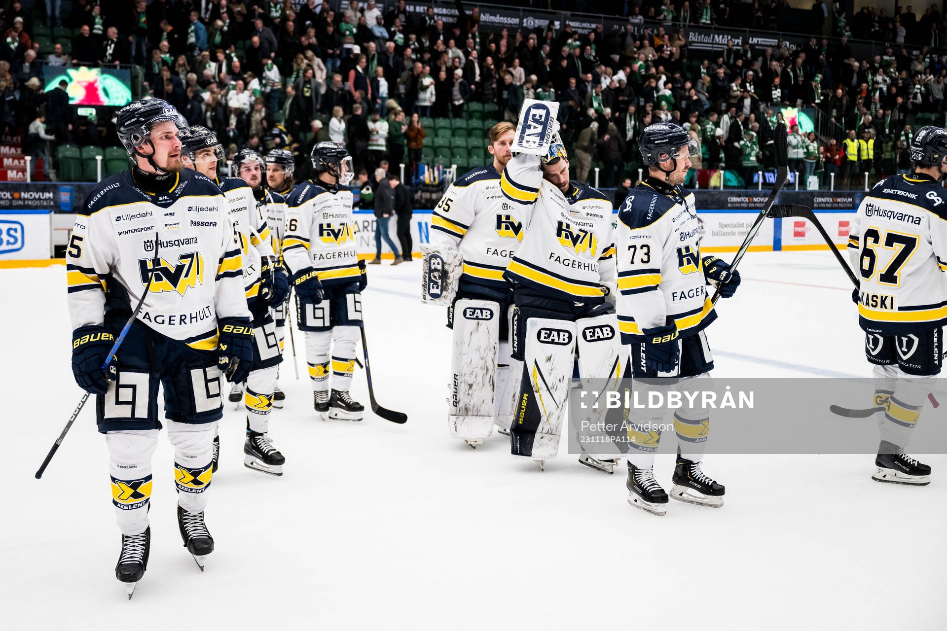HV71s spelare deppar