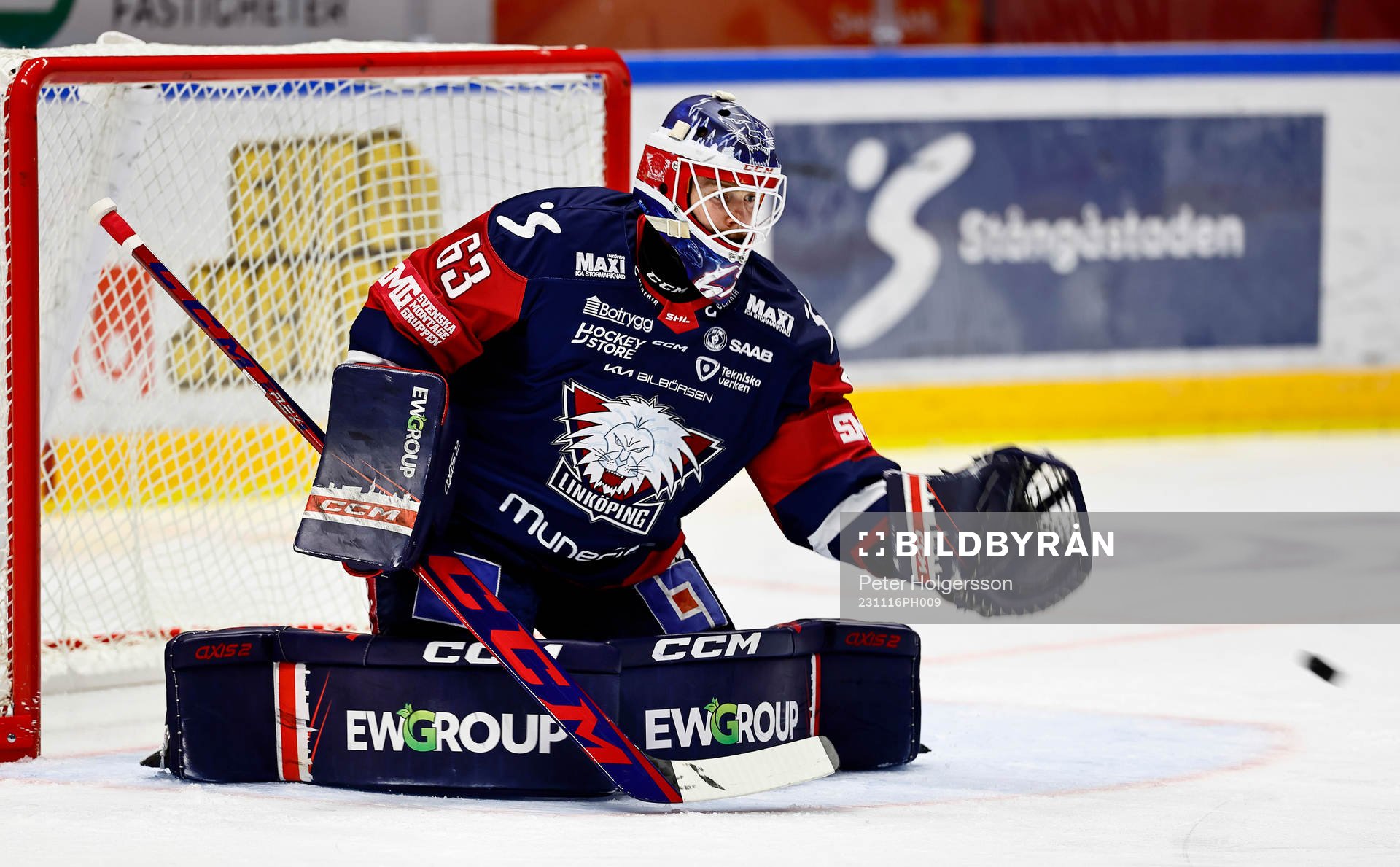 Linköpings målvakt Marcus Högberg