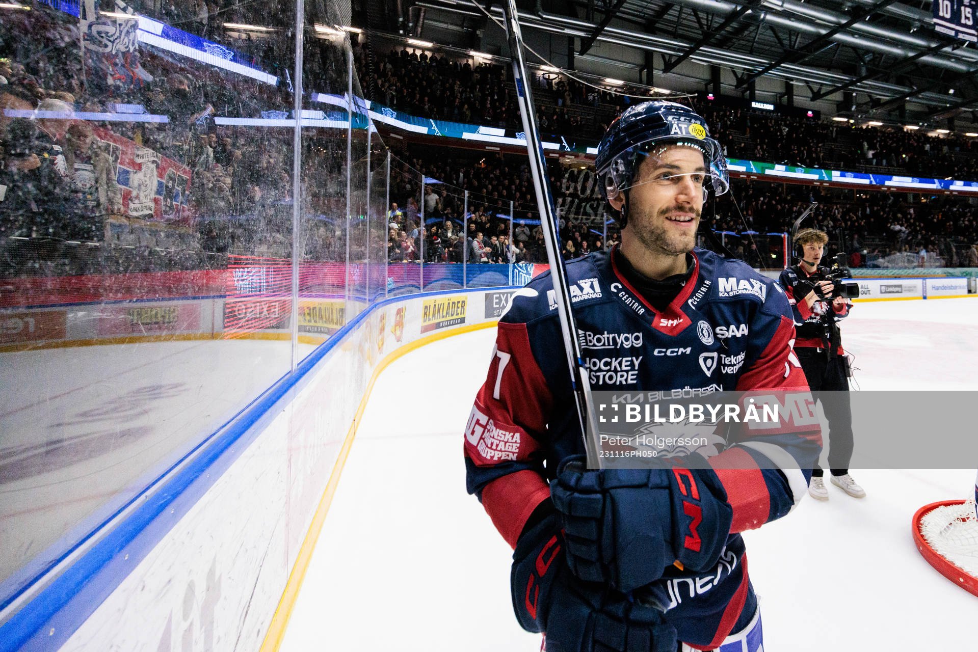 Linköpings Taylor Leier jublar