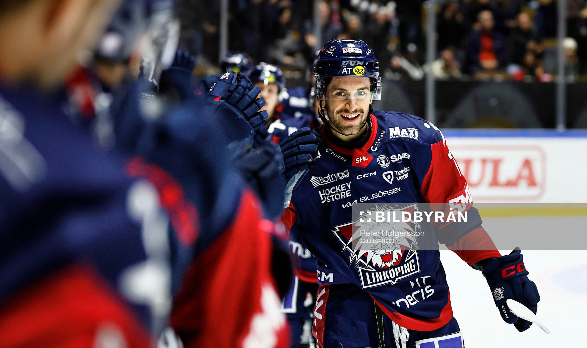 Linköpings Taylor Leier jublar