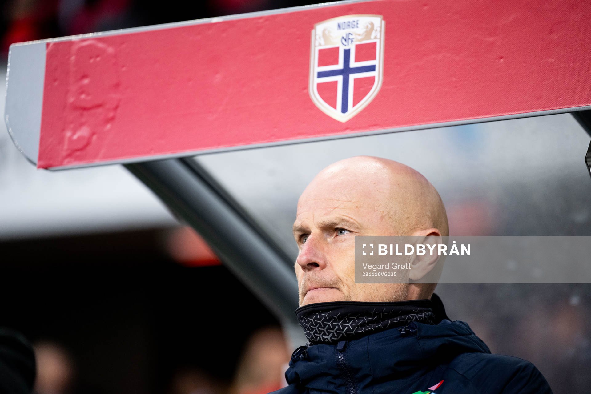 Head coach Ståle Solbakken of Norway
