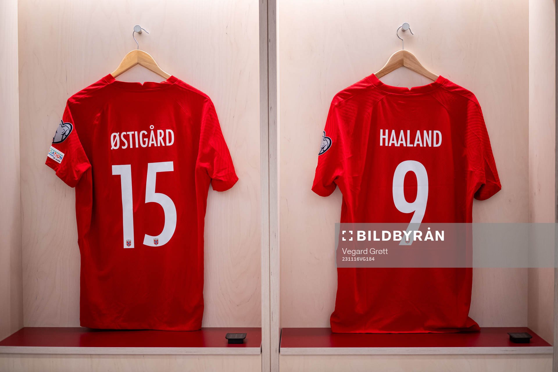 The kits Leo Skiri Østigård and Erling Braut Haaland of