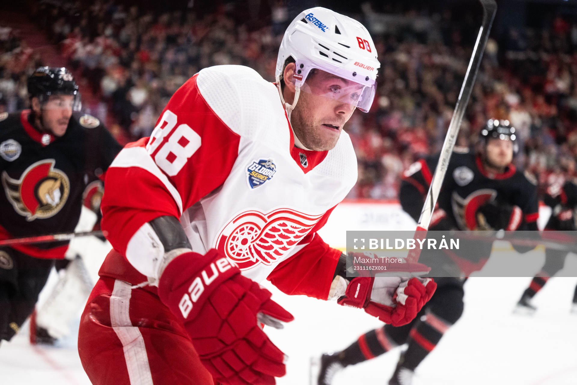 Daniel Sprong of Detroit Red Wings