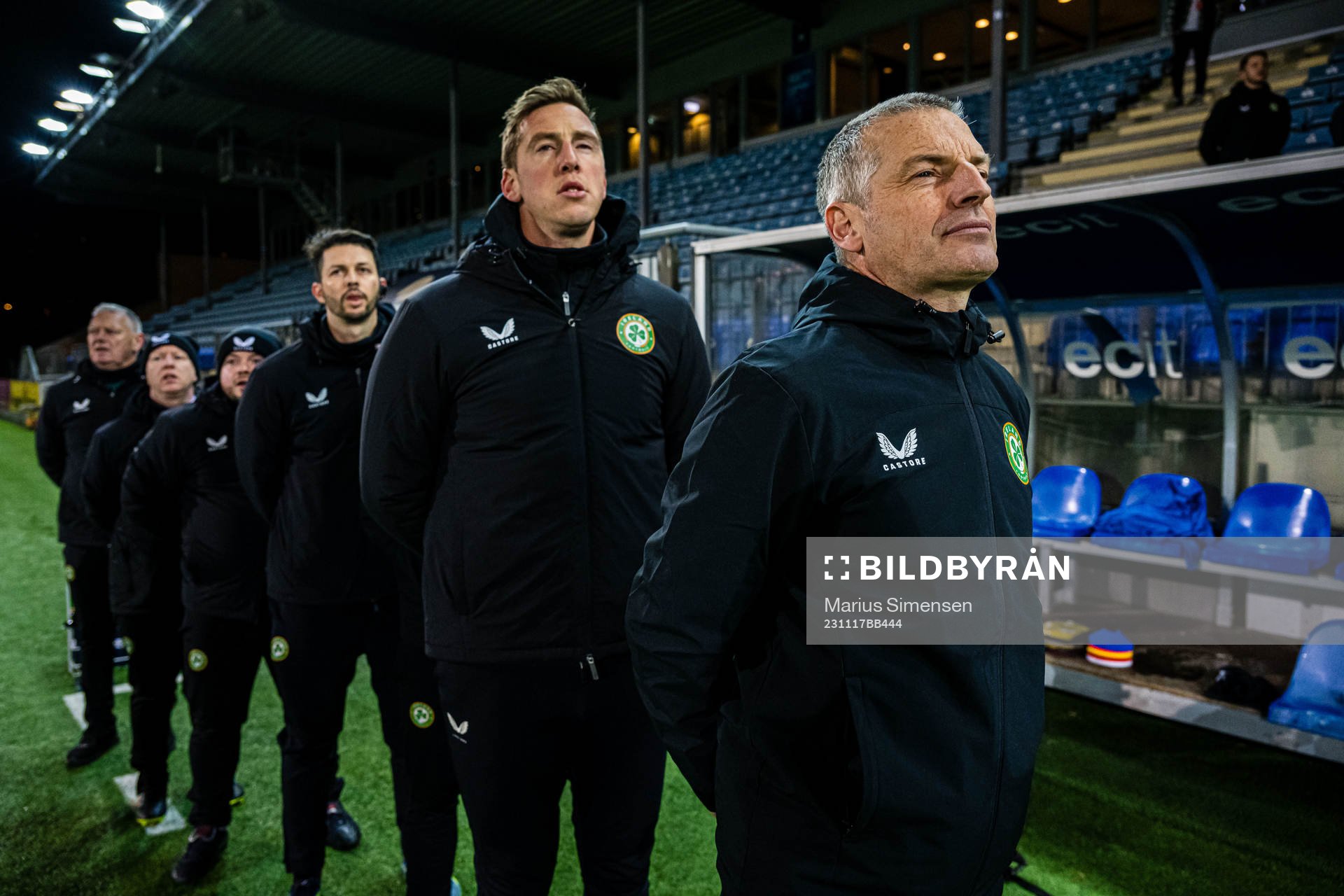Jim Crawford, head coach of Ireland