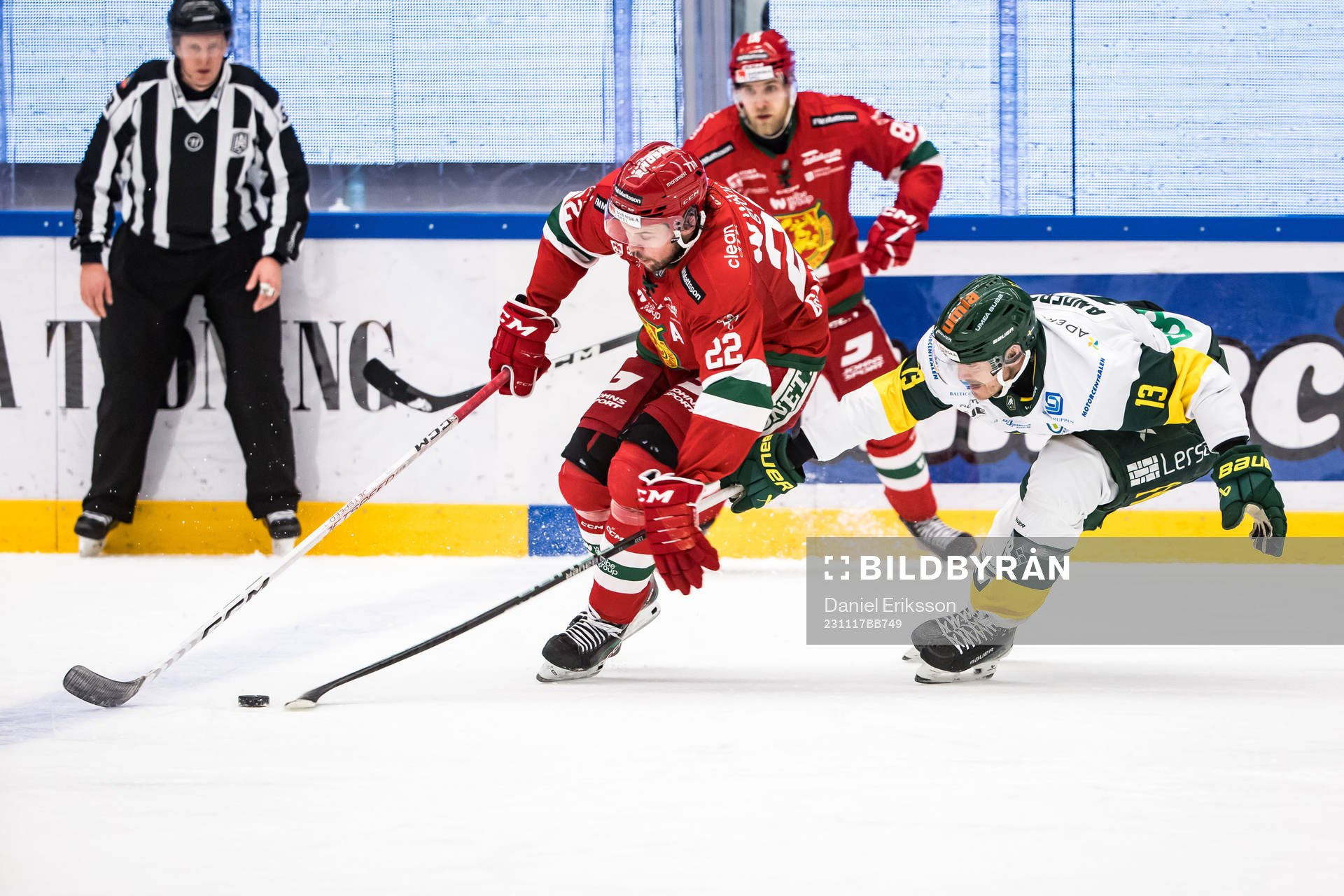 Moras Måns Carlsson och Björklövens Fredric Andersson