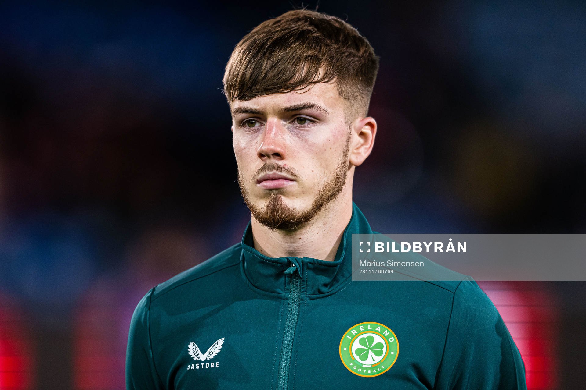 Joshua Keeley of Ireland