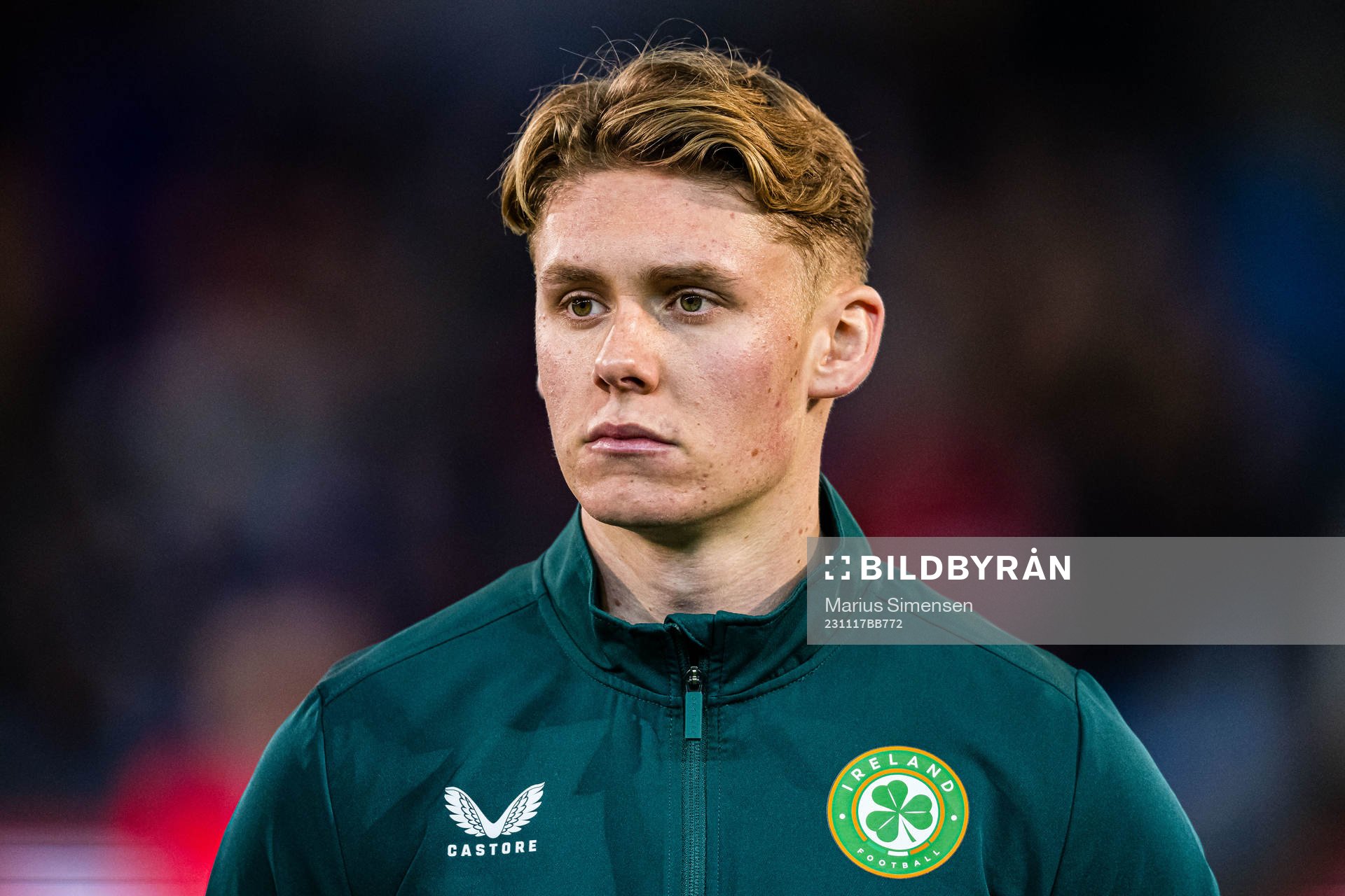 Connor O'Riordan of Ireland