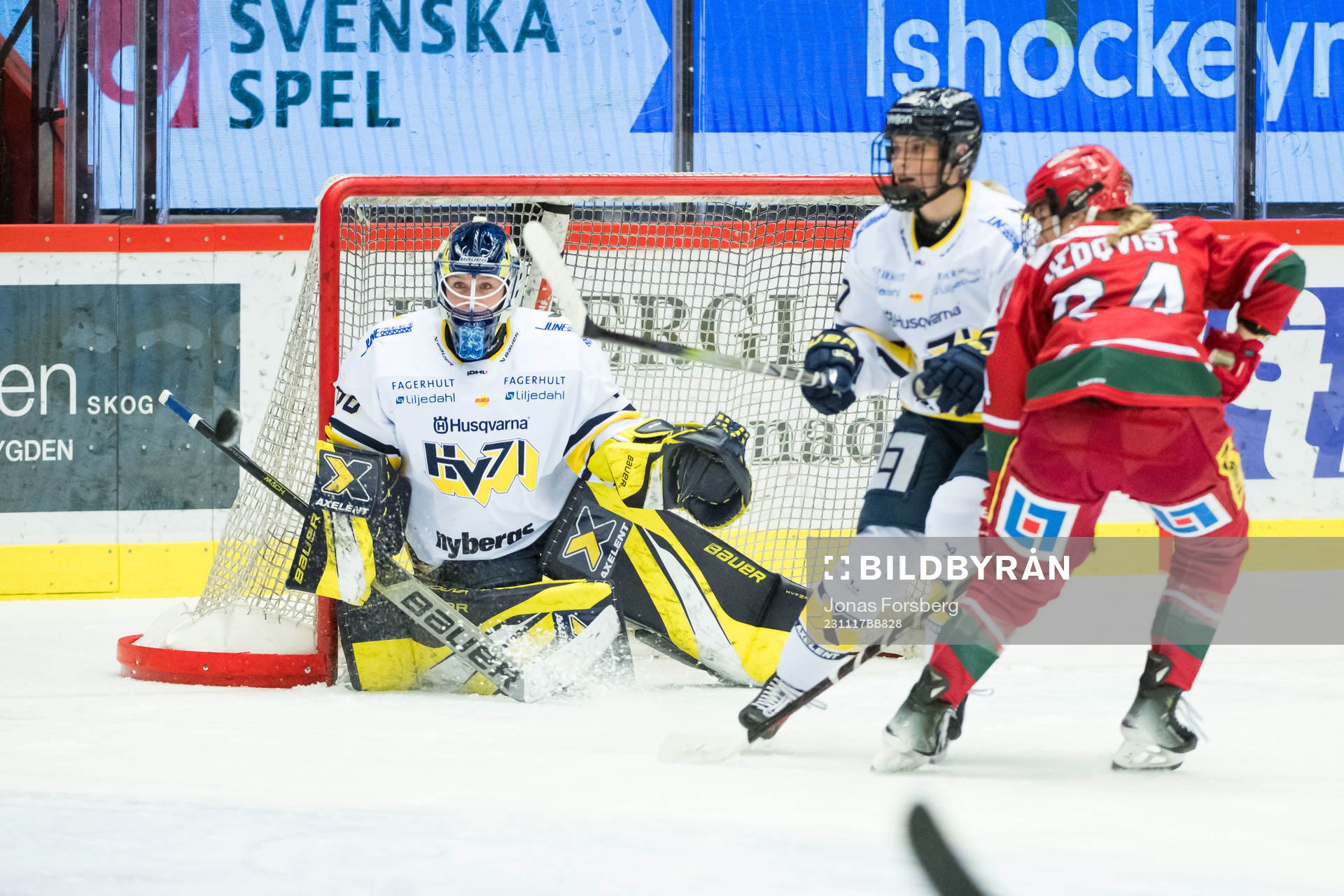HV71s målvakt Lina Van Noort
