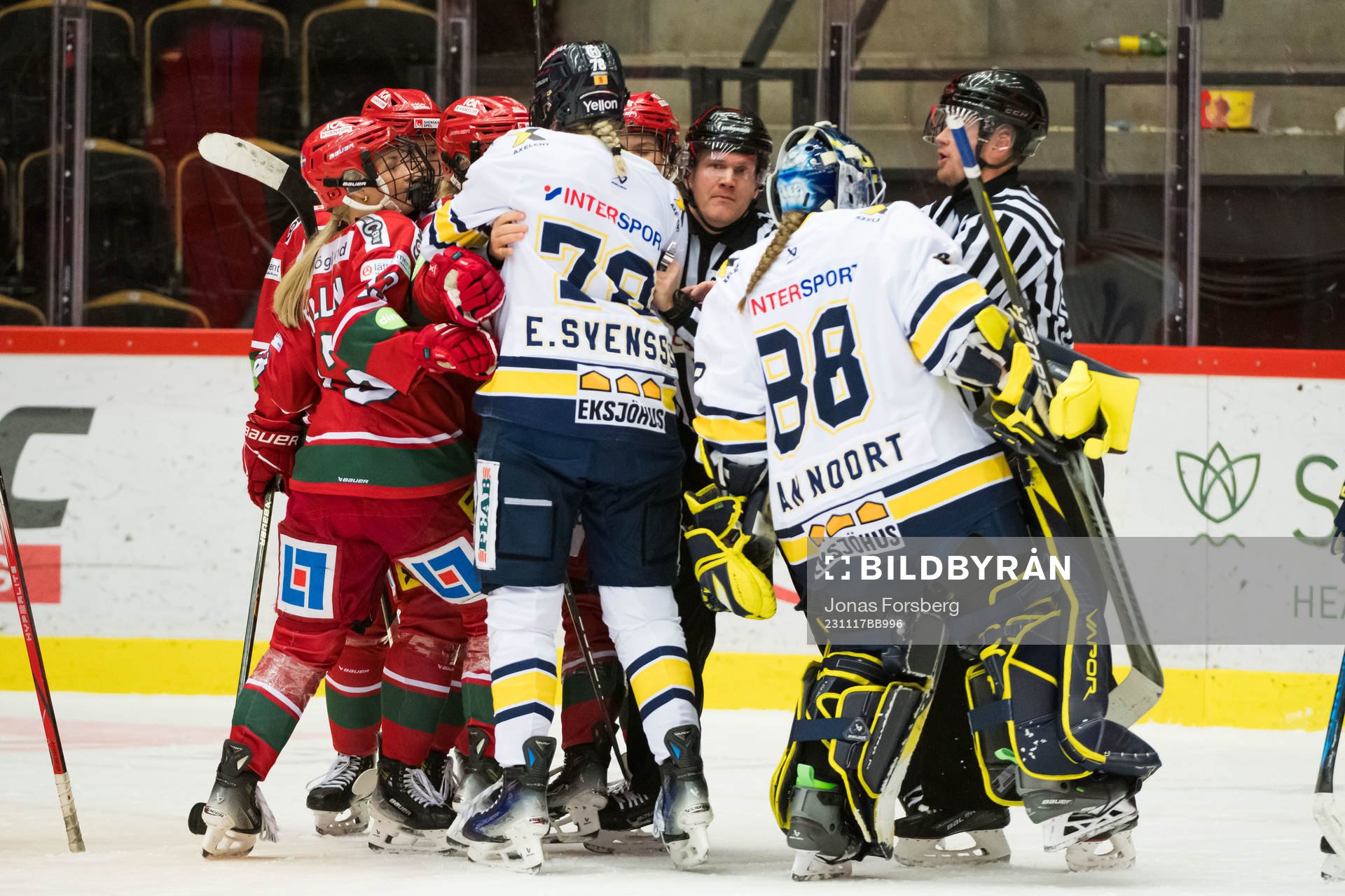 HV71s målvakt Lina Van Noort