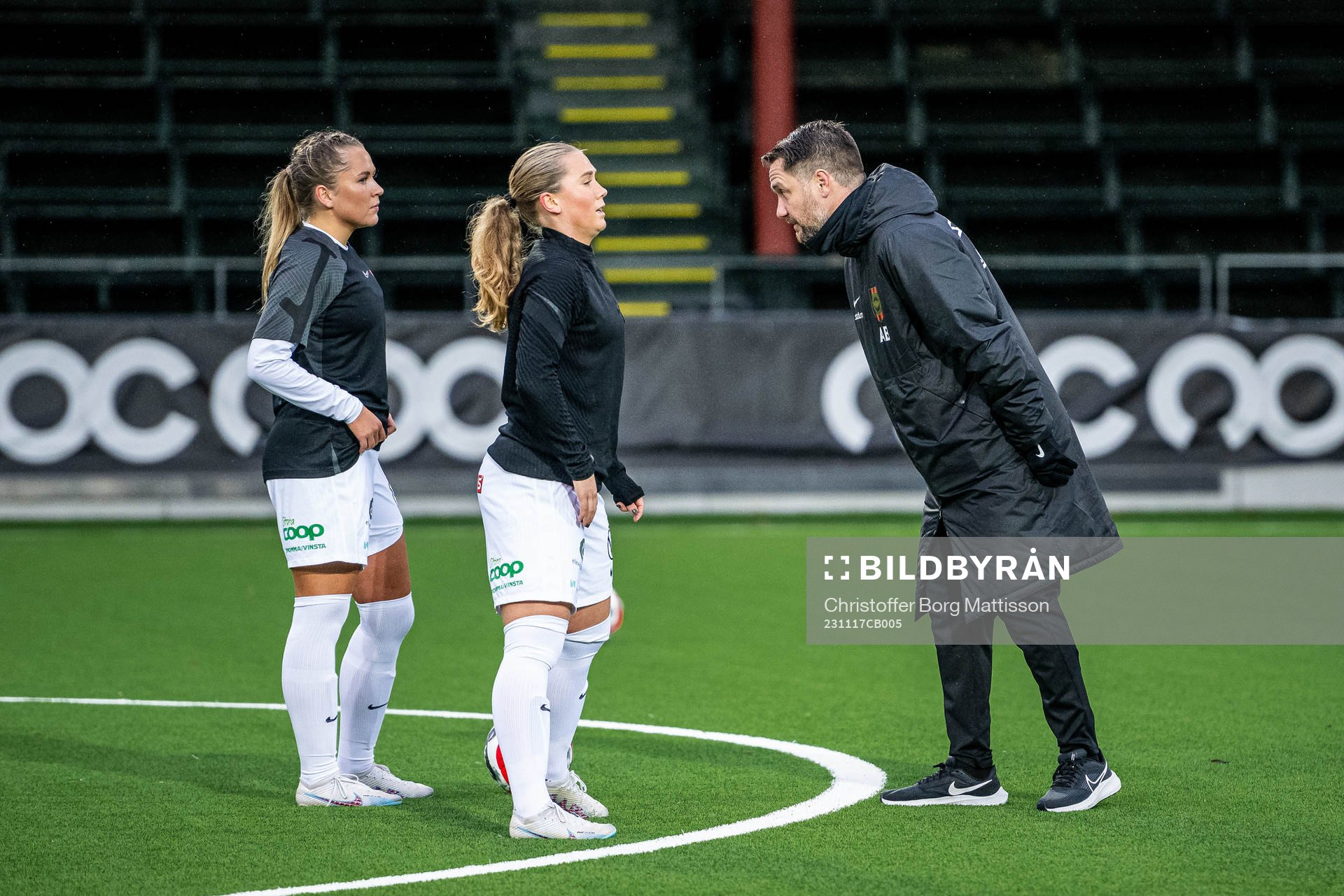 Brommapojkarnas tränare Anders Blomqvist