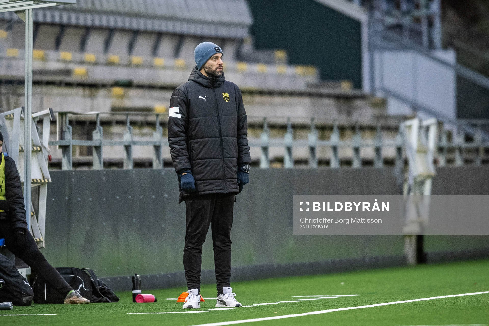 Umeås tränare André Ganbari