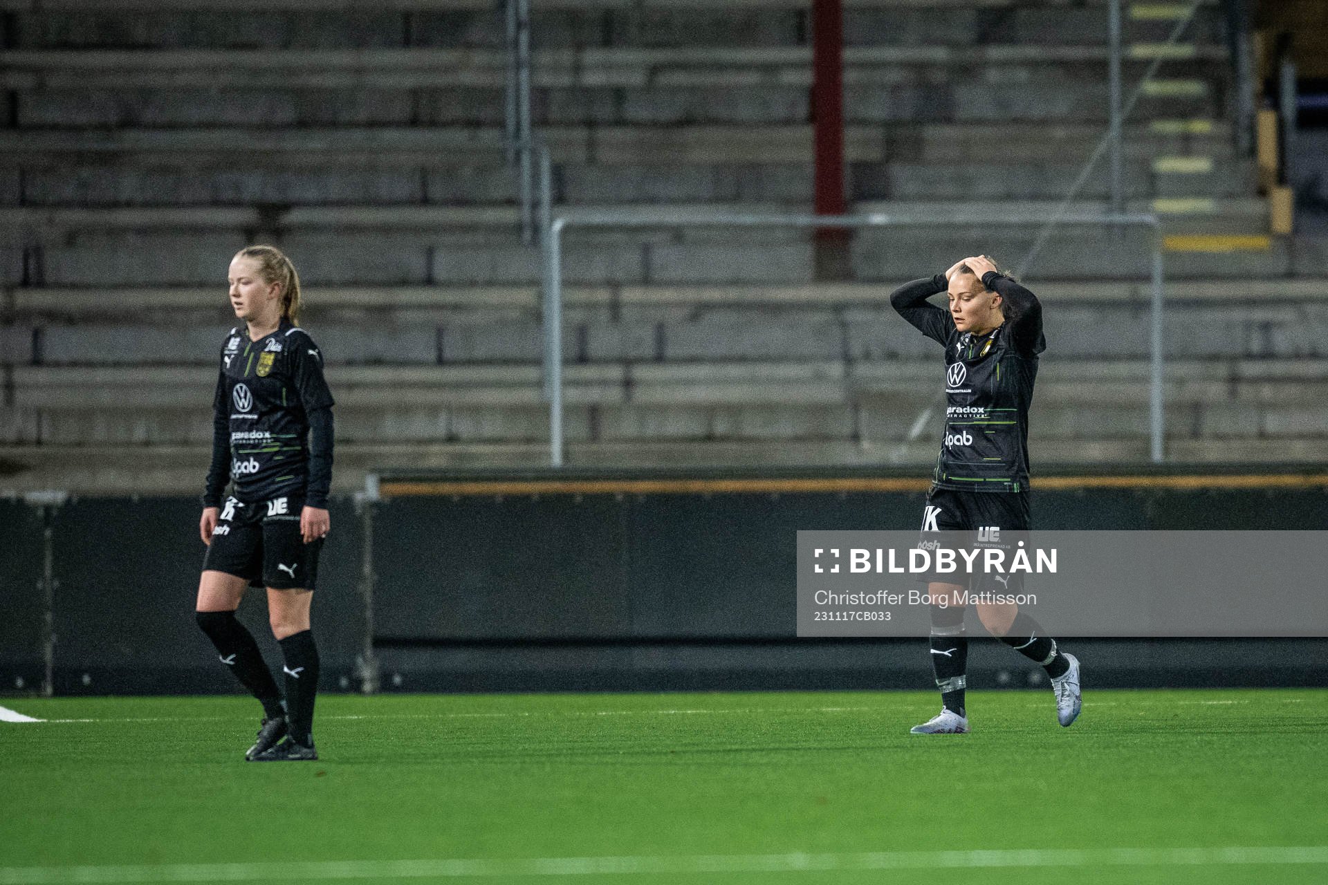 Umeås spelare deppar