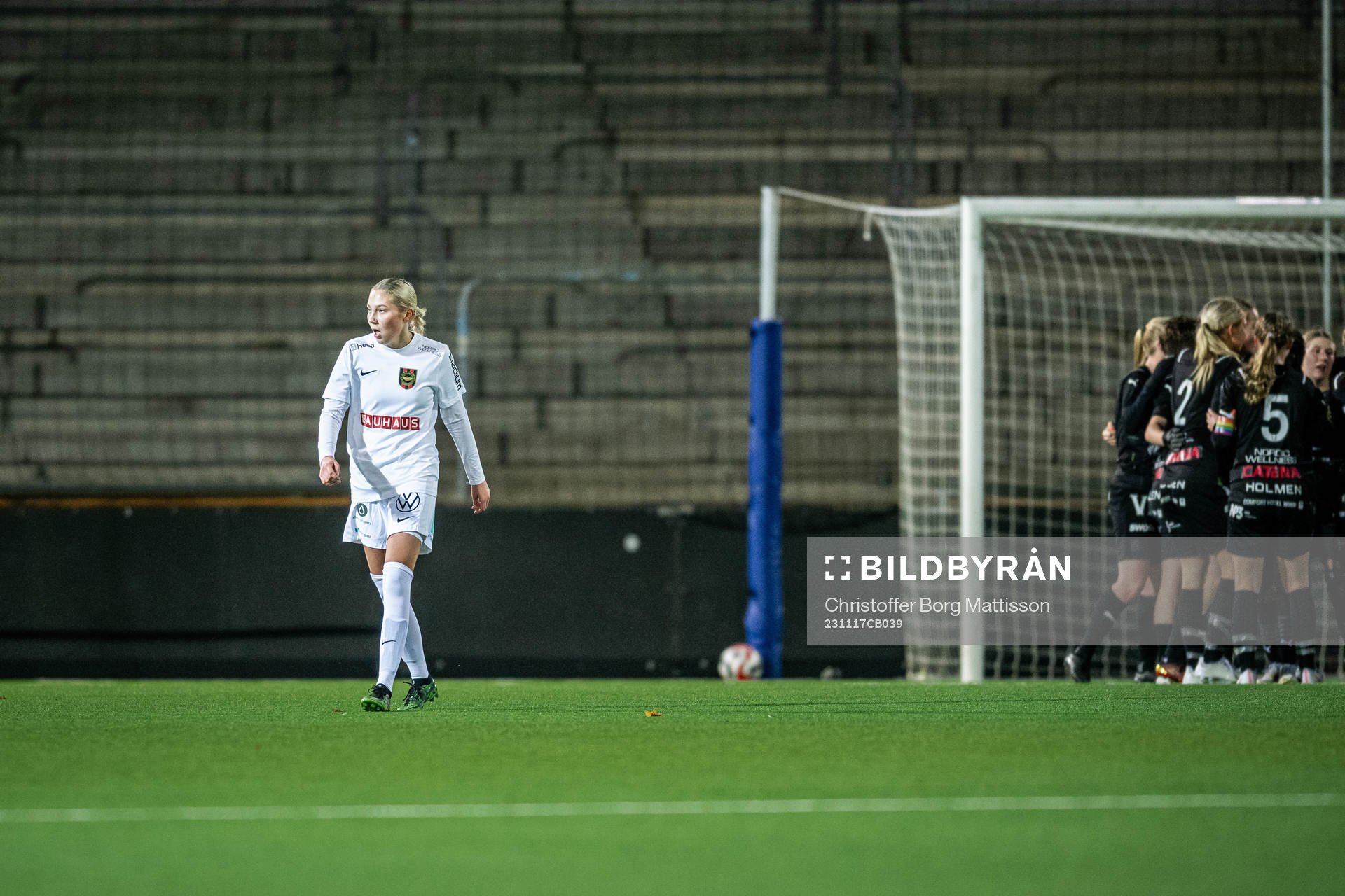 Brommapojkarnas Ellen Michelsson deppar