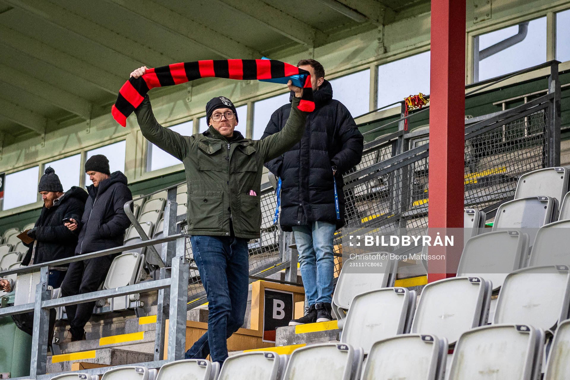 En Brommapojkarna-supporter