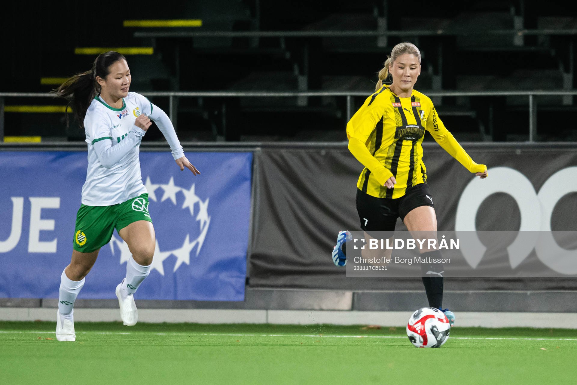 Hammarbys Maya Wen Margareta Ohlin Åkermark och Häckens
