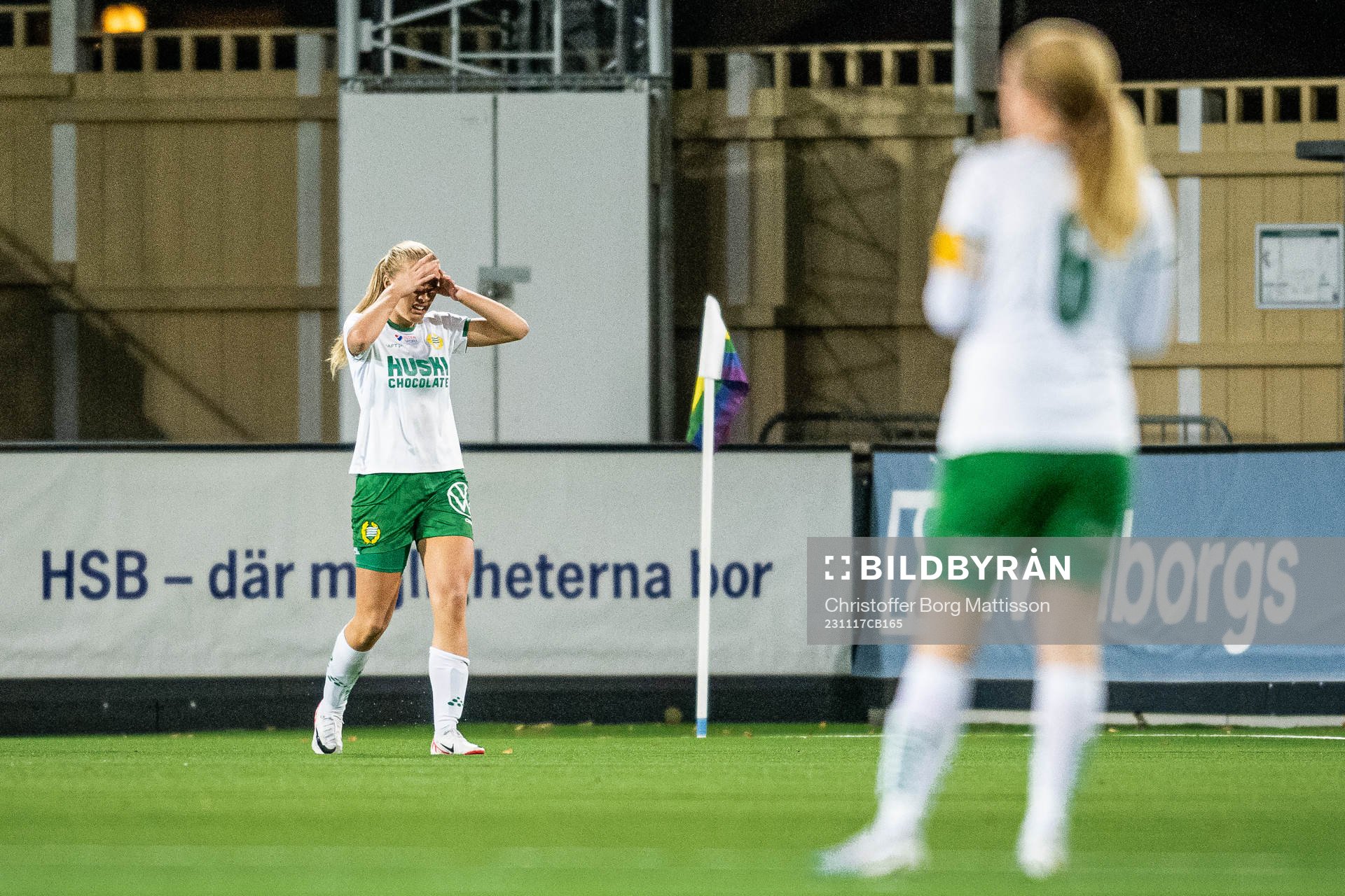 Hammarbys Smilla Holmberg deppar