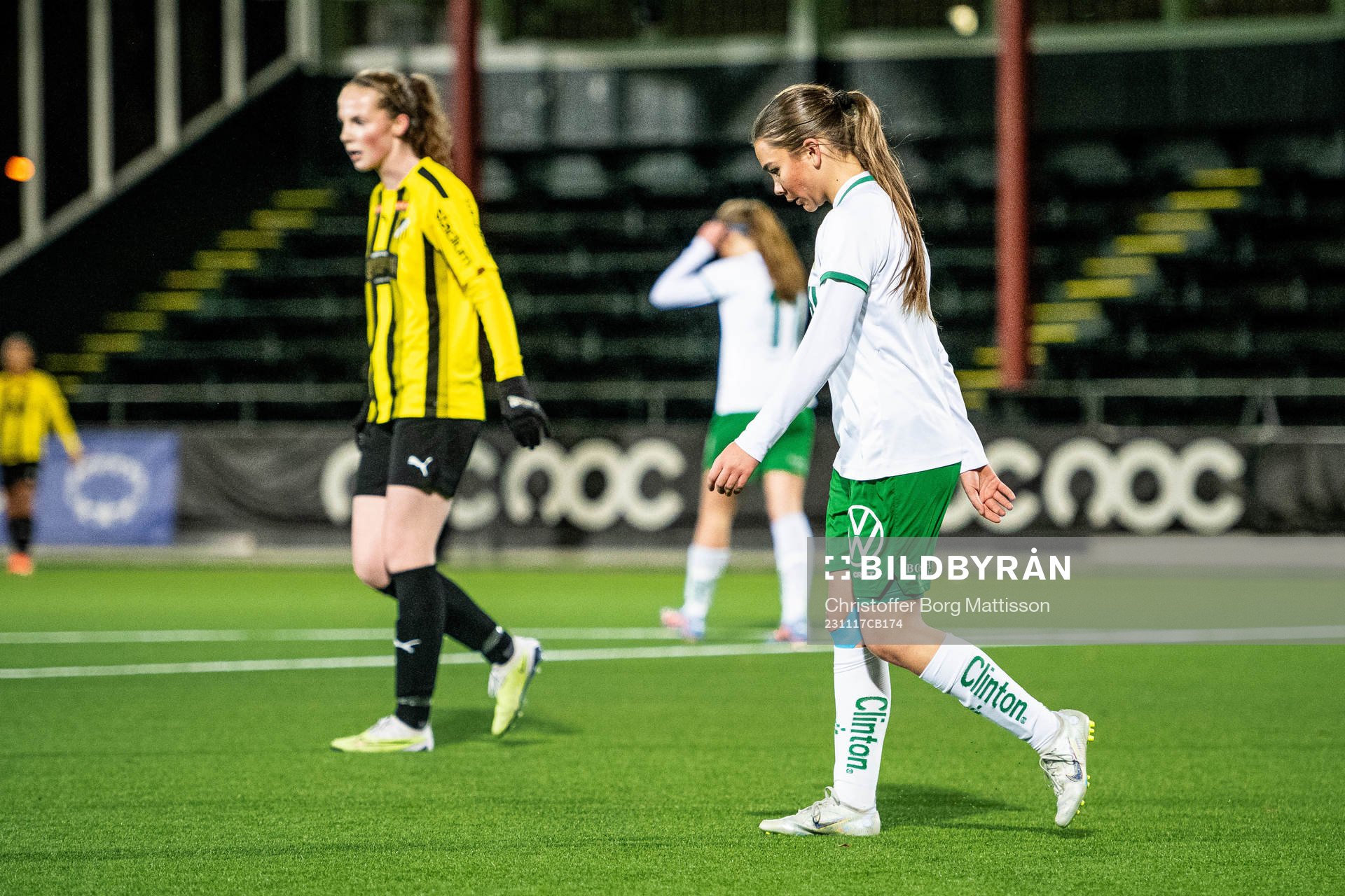Hammarbys Josefine Gualtieri Göras deppar