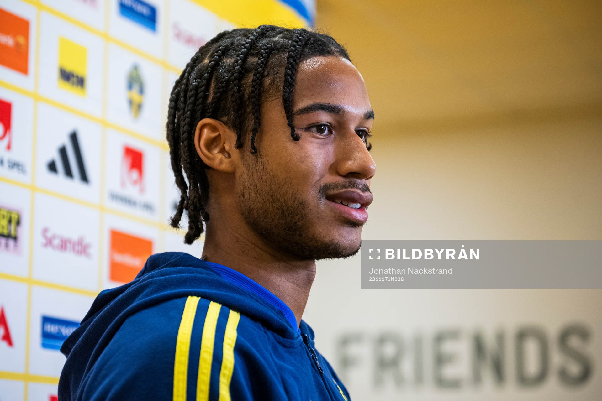 Jens Cajuste of the Swedish national football team in a