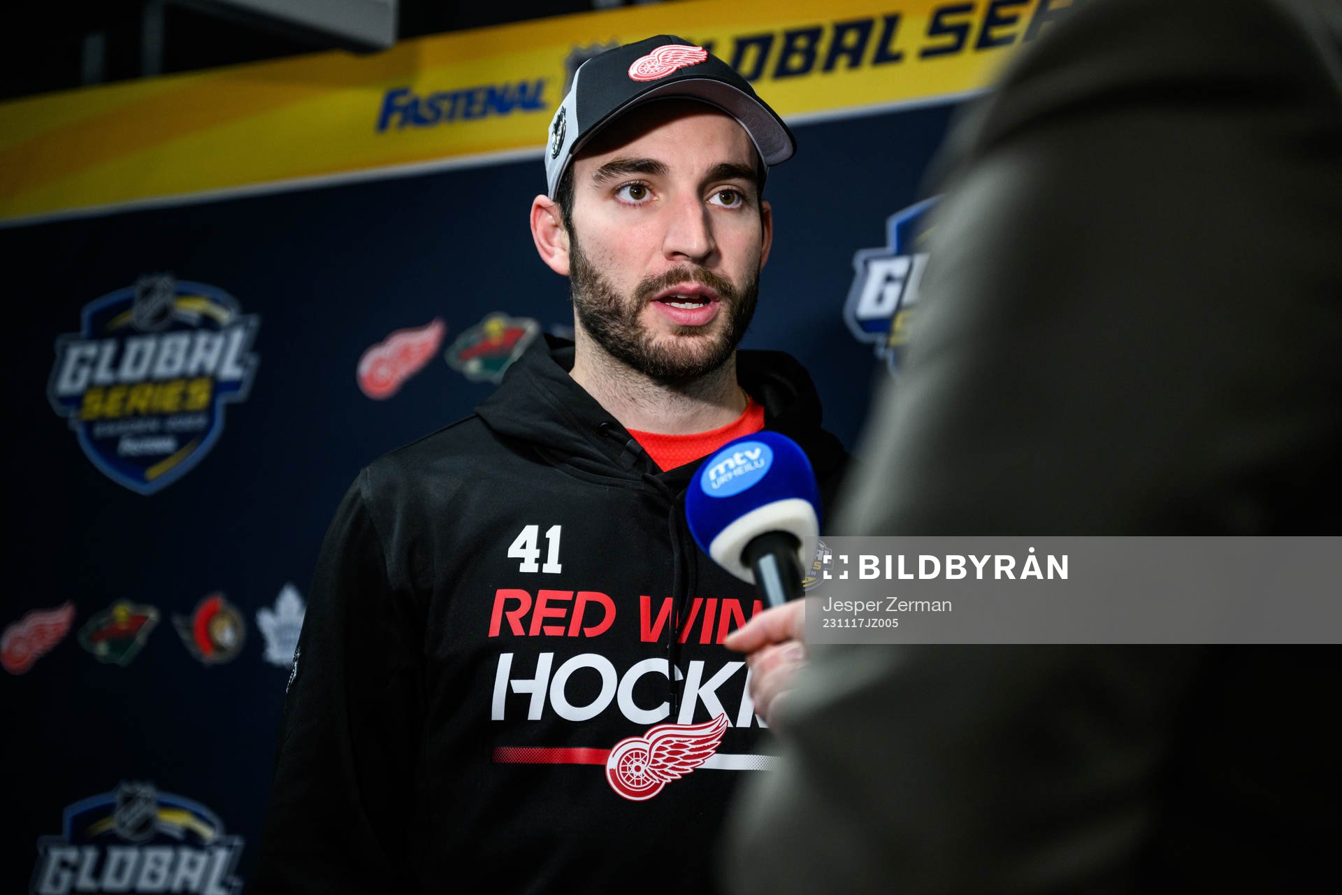Shayne Gostisbehere of Detroit Red Wings