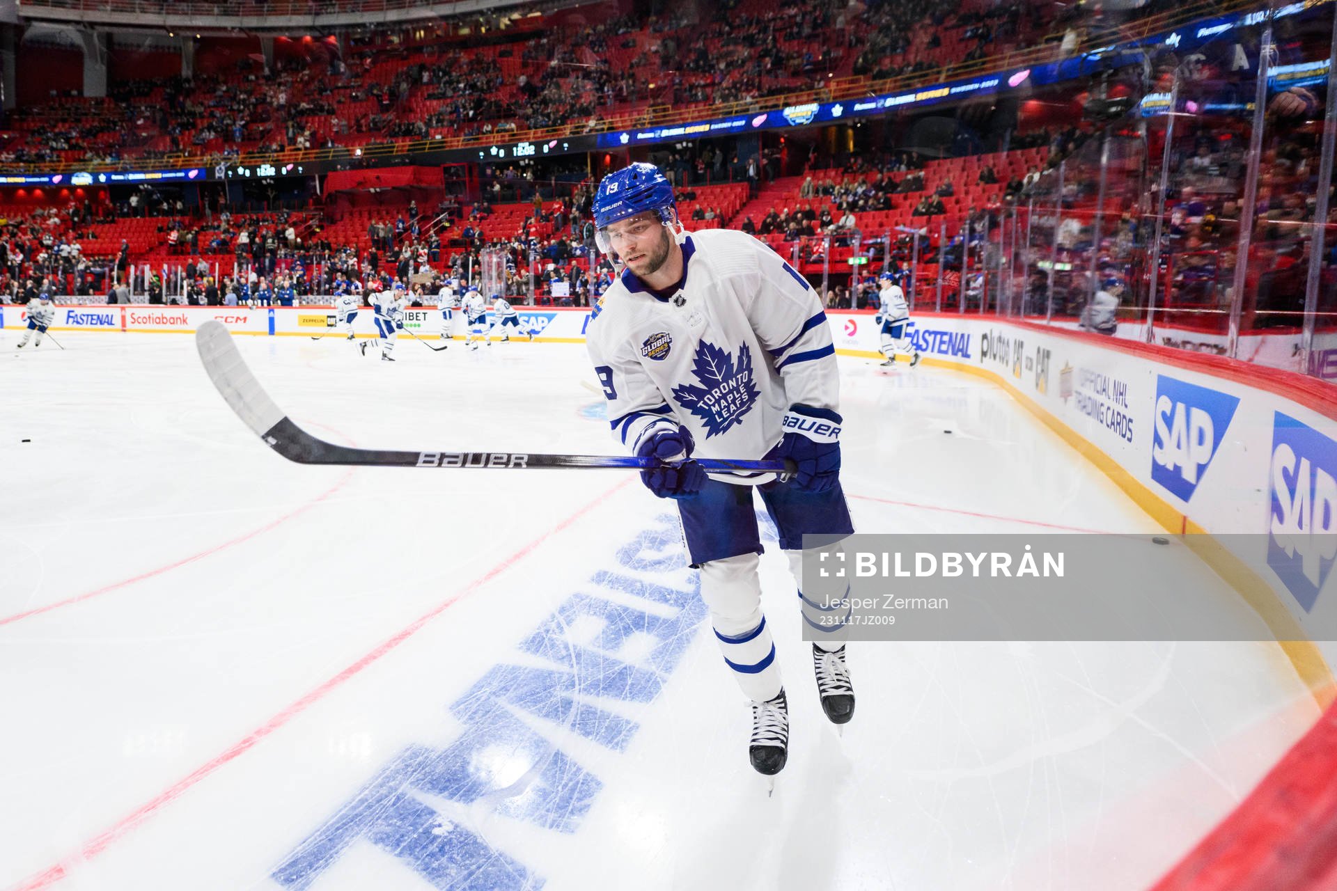 Calle Järnkrok of Toronto Maple Leafs