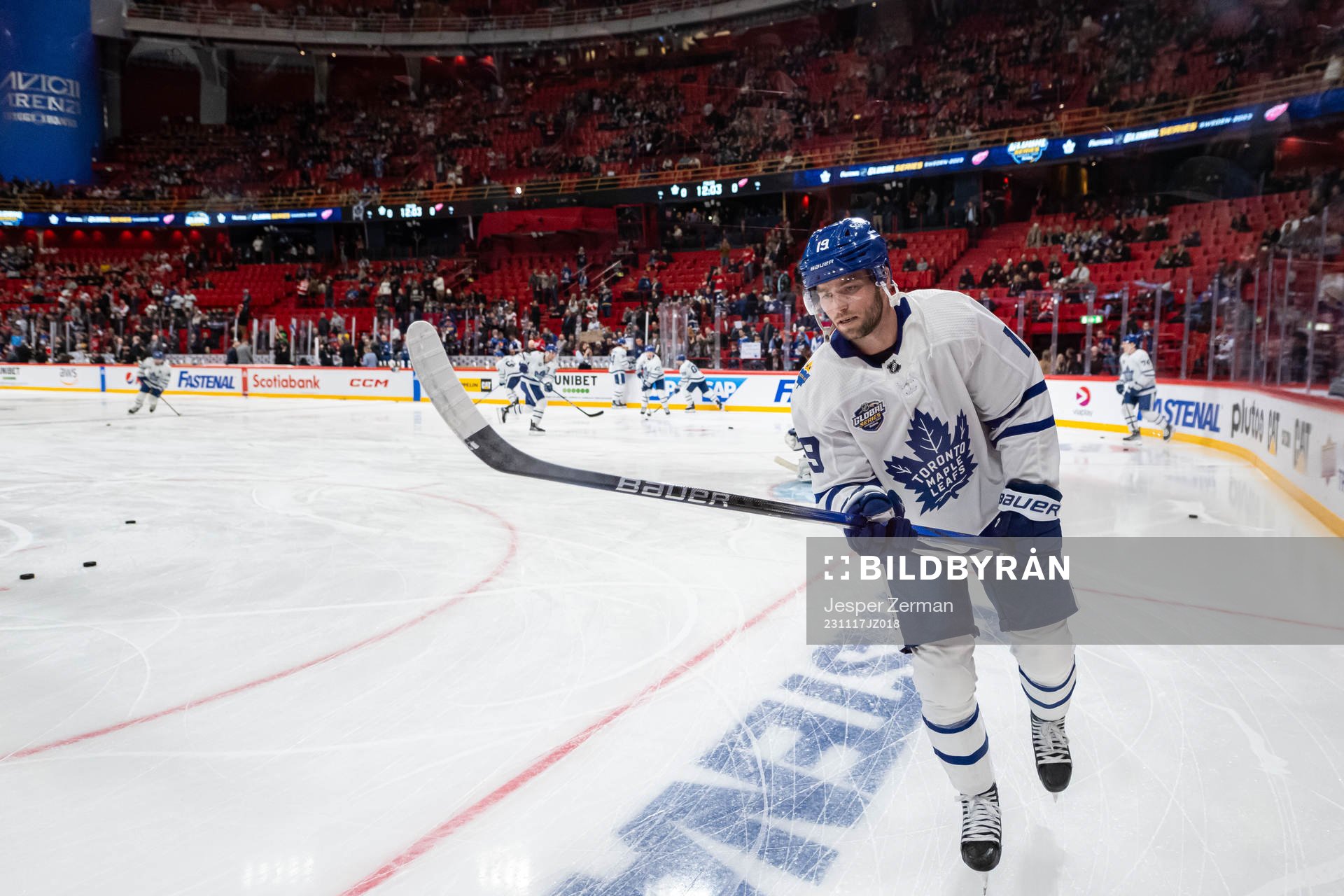 Calle Järnkrok of Toronto Maple Leafs