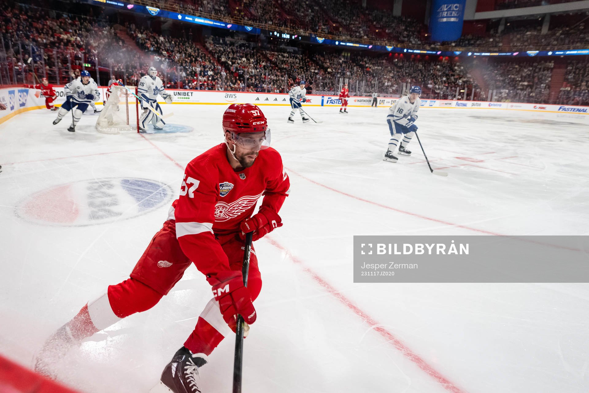 David Perron of Detroit Red Wings