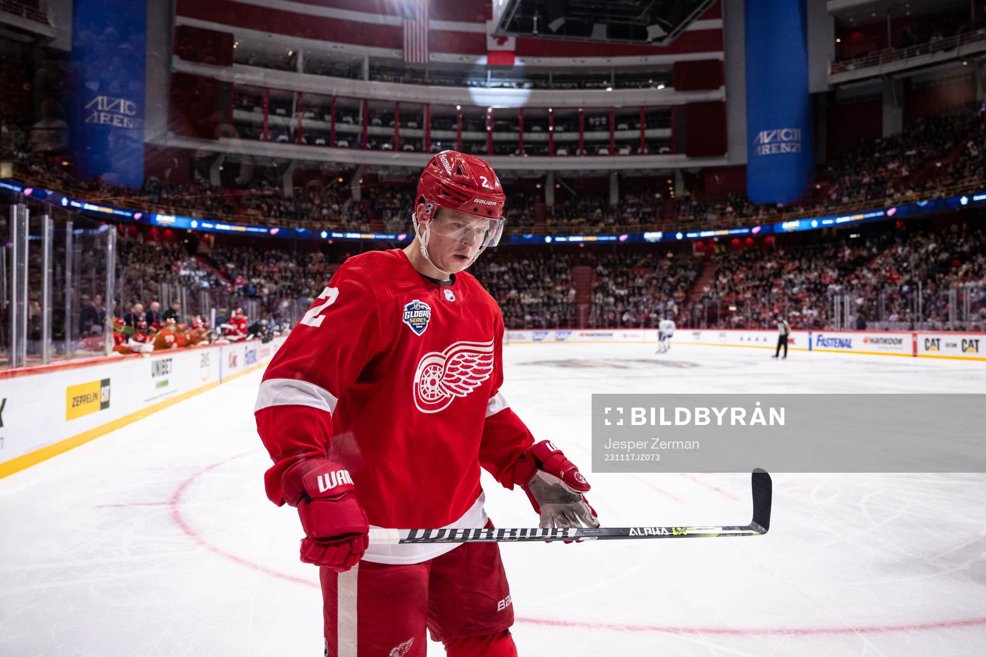 Olli Määttä of Detroit Red Wings
